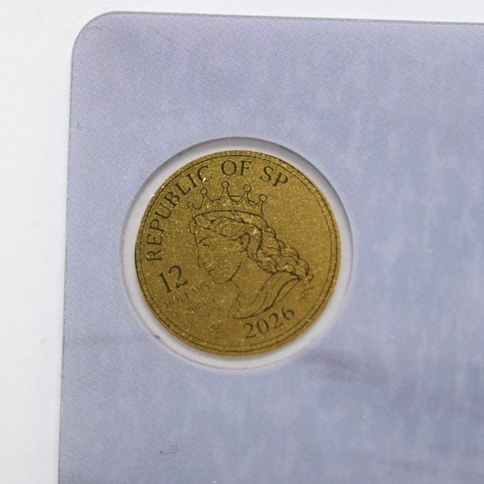 2026 Steamboat Willie 1928 1/2000-oz .9999 Gold Coin in Card (slx5331)