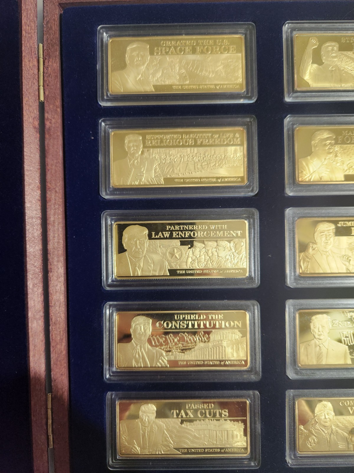 American Mint MAGA Movement Ingot Collection