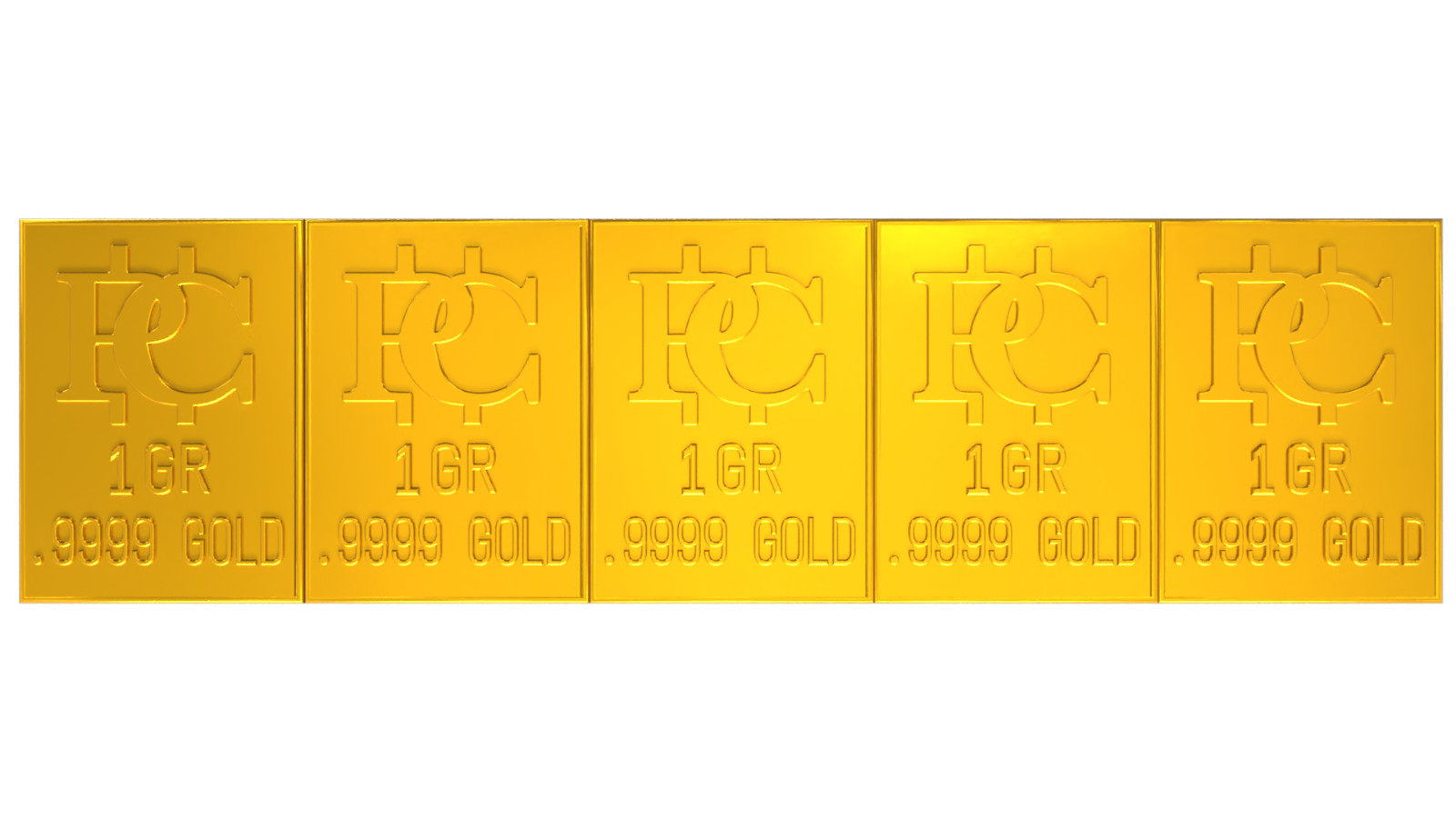 Au Breakable Gold Bar .9999 K