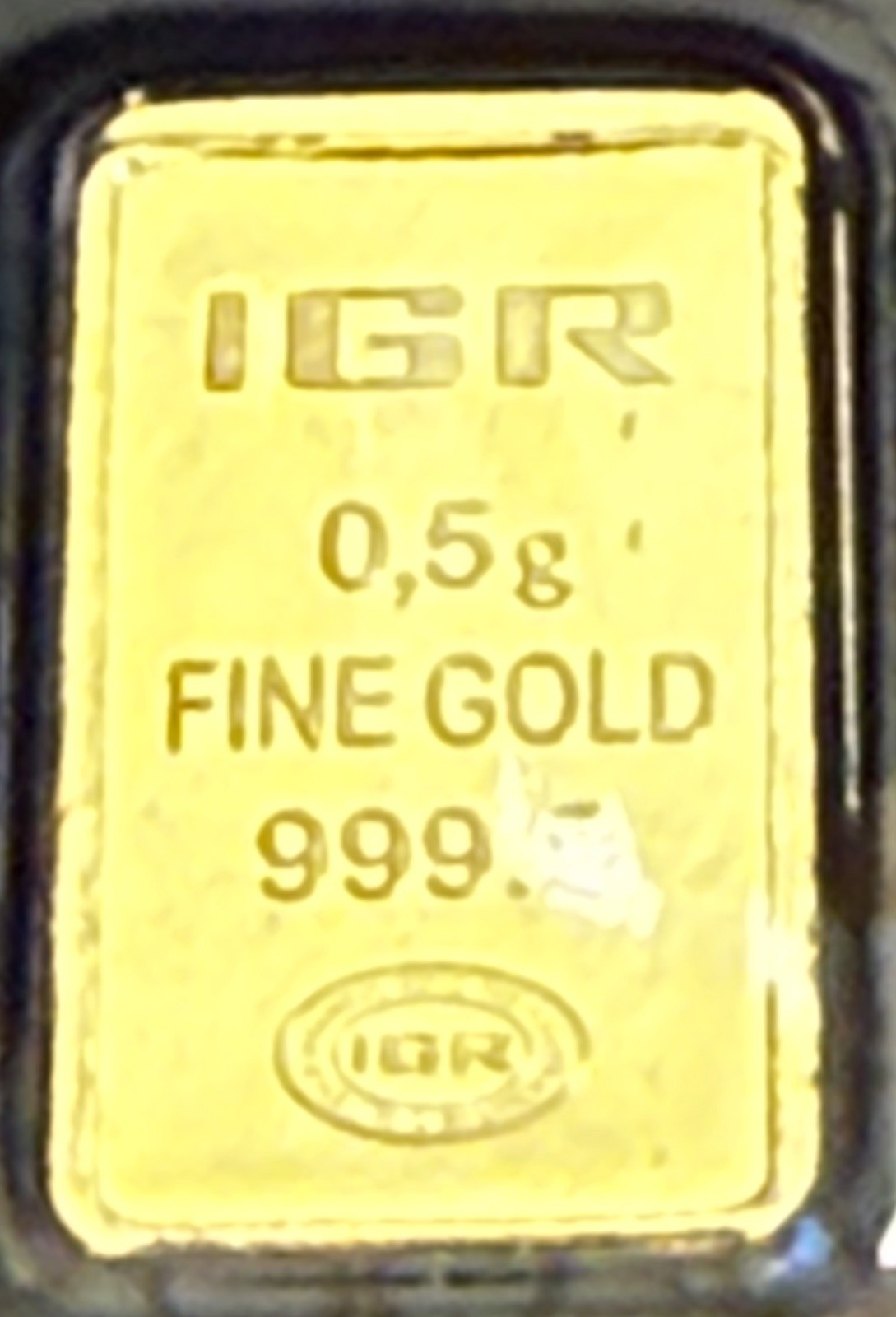 💛 4 GRAMS GOLD LOT: 8 x IGR 0.5g 999.9 Fine Gold Bars in Assay Certificate 💛