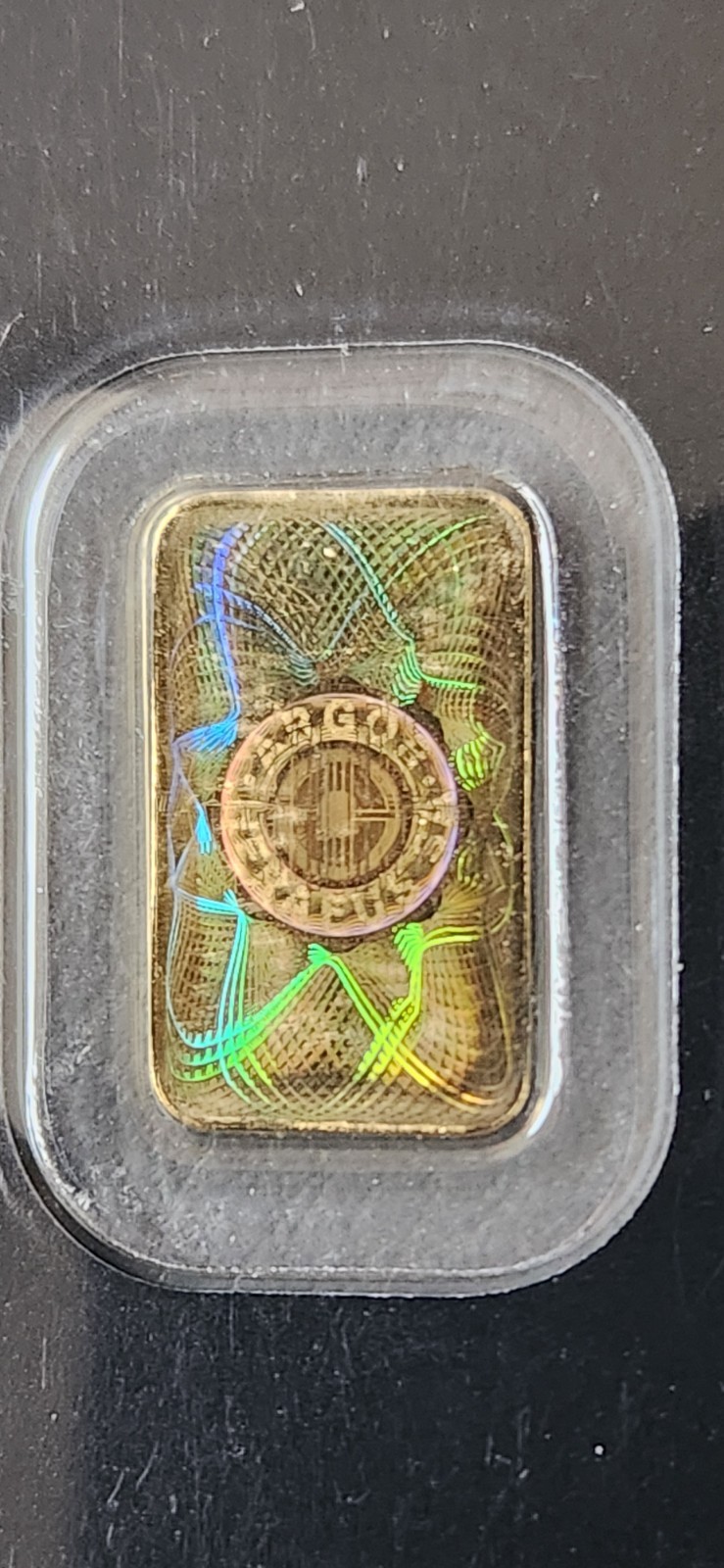 Argor-Heraeus 2 gram 999.9 Fine Gold Kinebar (In Assay) With Hologram Technology