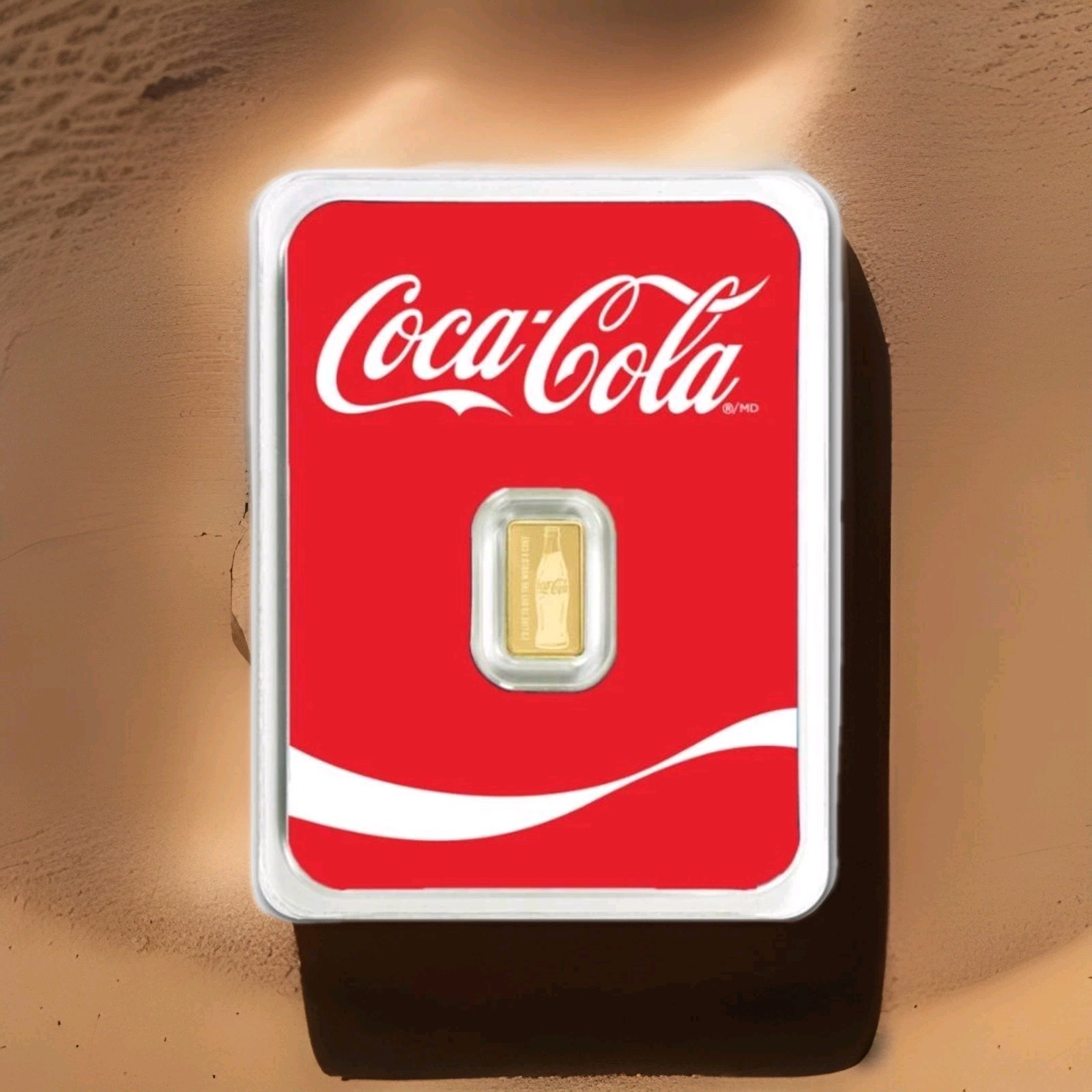 2024 Coca-Cola® Classic 0.5g – 99.99% Pure Gold Bar in TEP