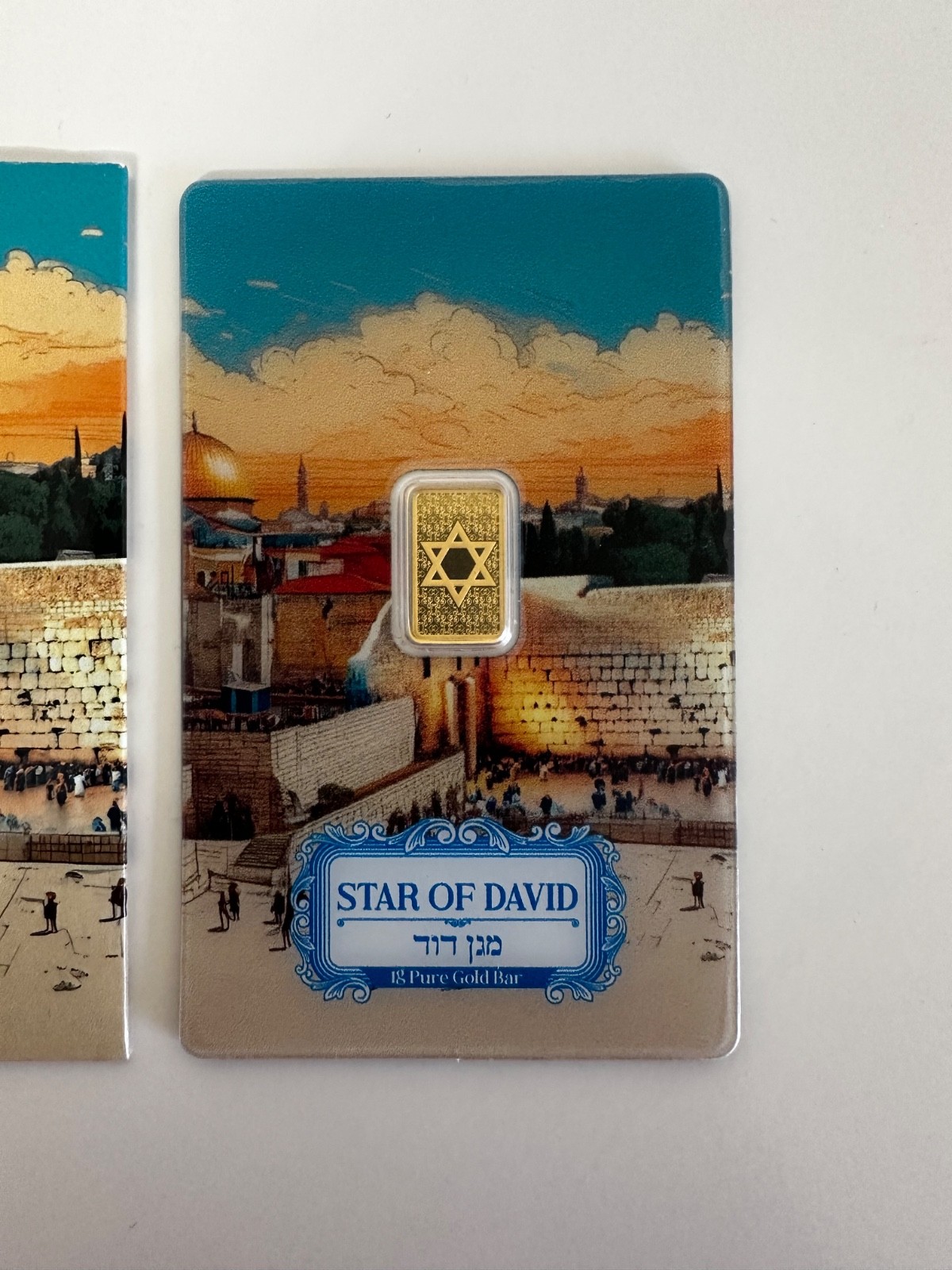 PAMP Suisse Star of David 1g Gold 999.9 1 Gram Fine Gold Limited Mintage 5000