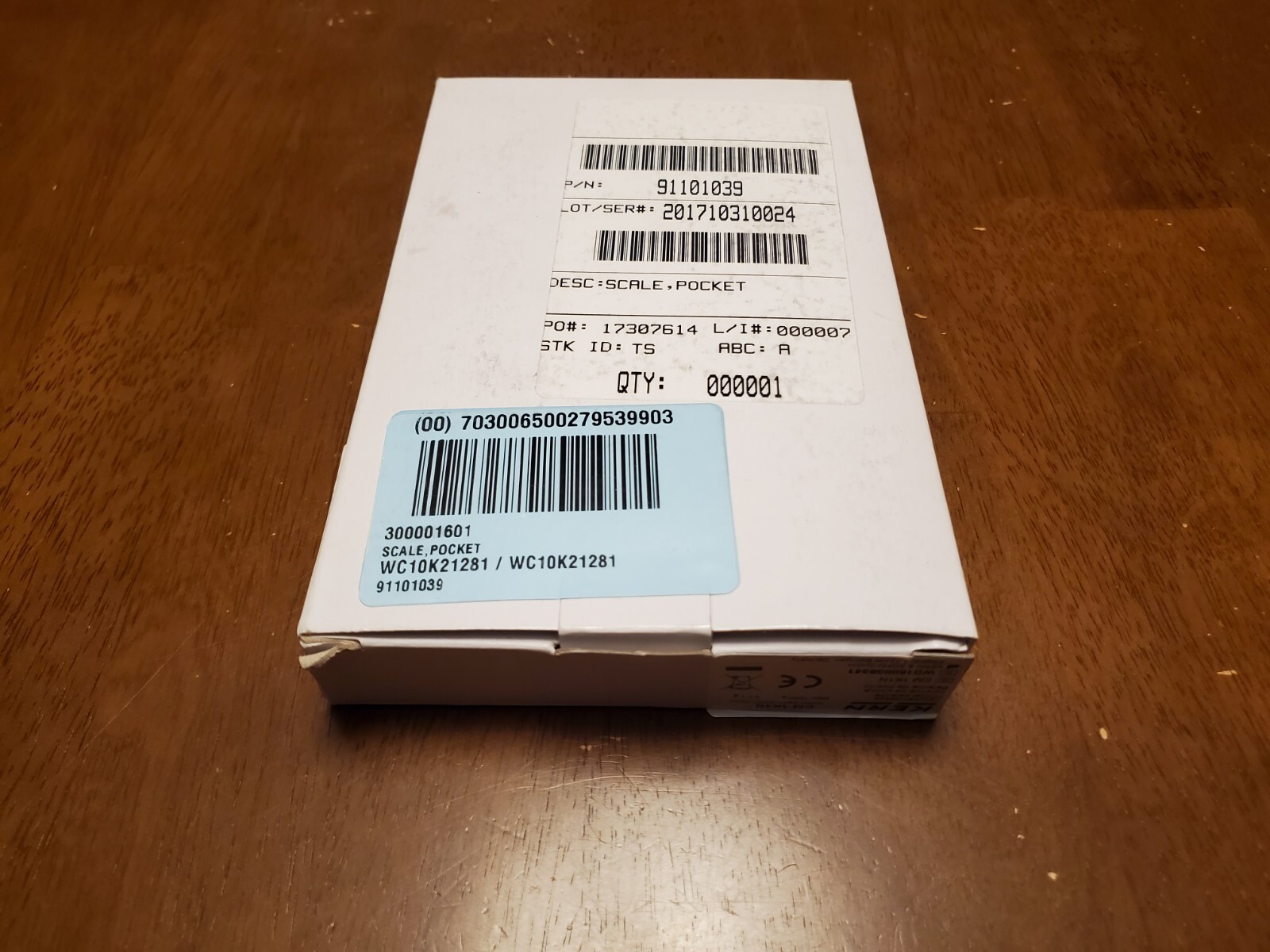 KERN CM 1K1N Pocket balance 1 kg 1000 g w/ calculator