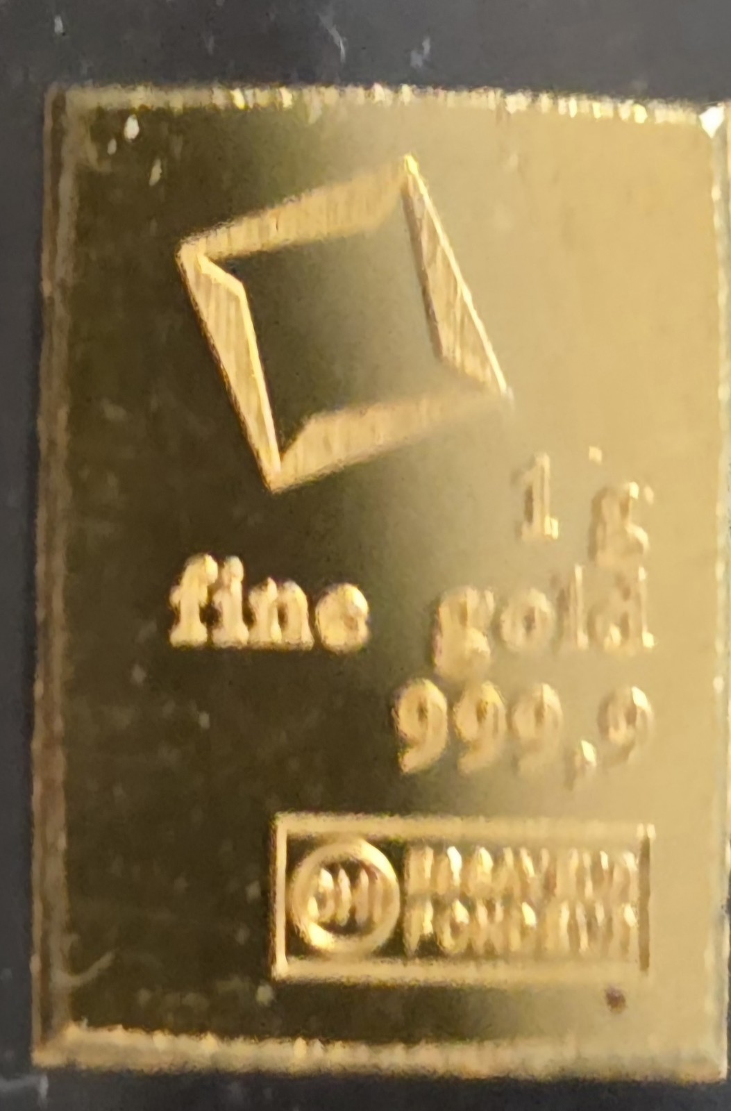APMEX 1 gram Gold Bar – Seconday Market .999 Fine Gold