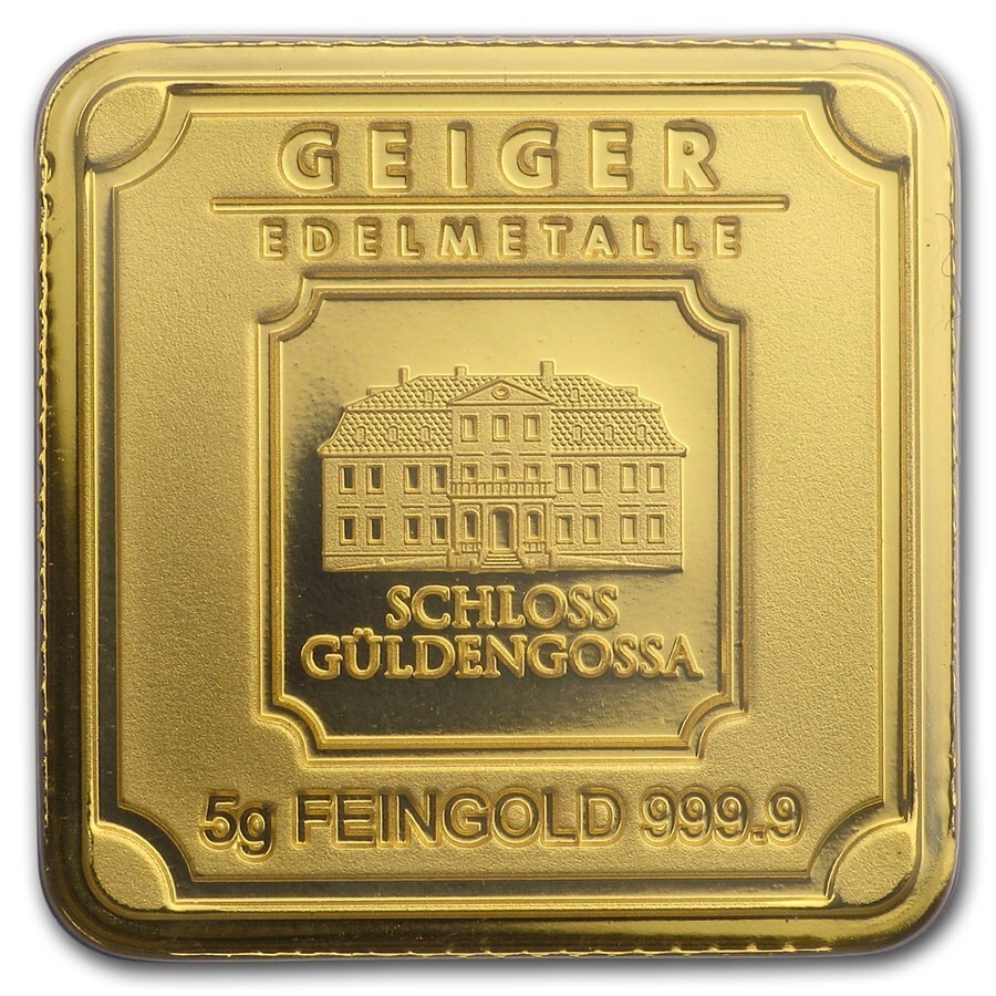 Geiger Edelmetalle Original 5 Gram Gold Bar – In Capsule