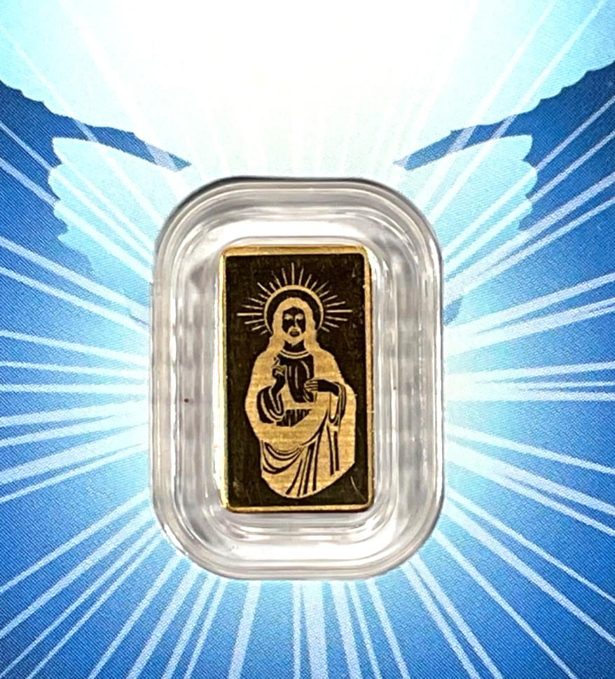 1 gram Gold Bar – Blessings of Jesus Christ (Dove & Cross TEP)