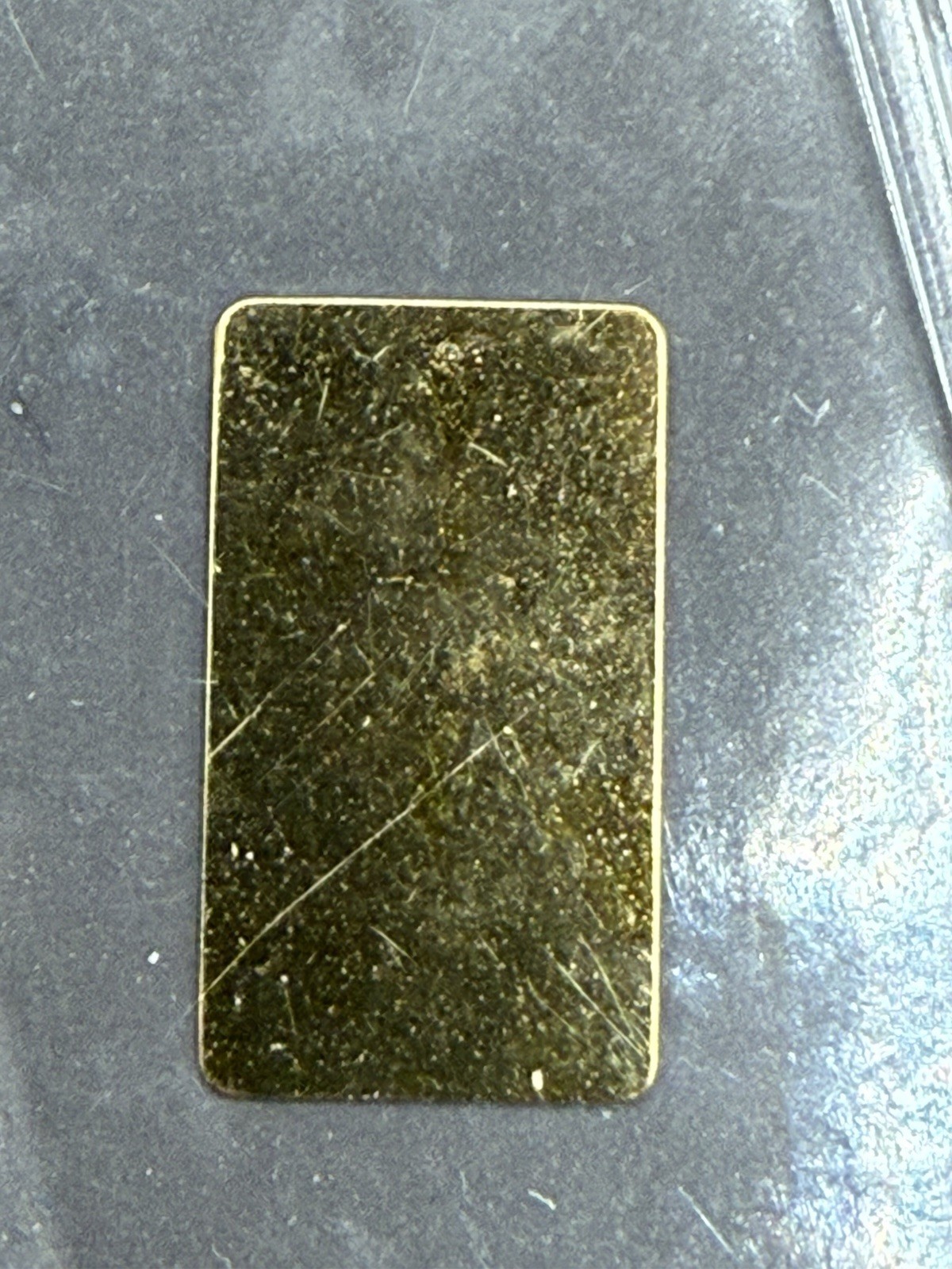 Scottsdale Mint 1/100 oz Gold Fine .999 Fractional Bullion Bar