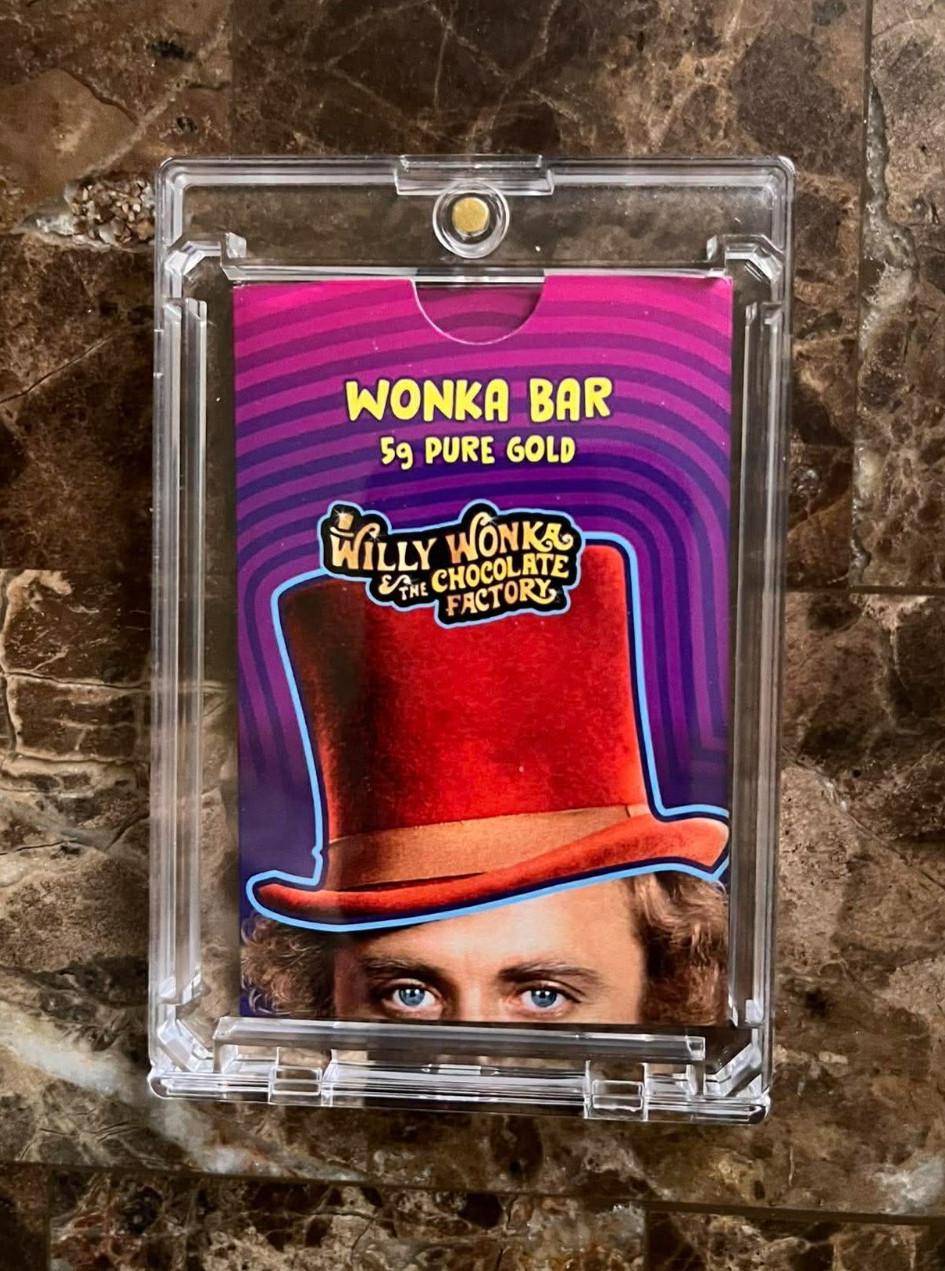 PAMP Suisse Willy Wonka 5 Gram .9999 Fine Gold Bar – in Assay, Ltd 4,000 Mintage