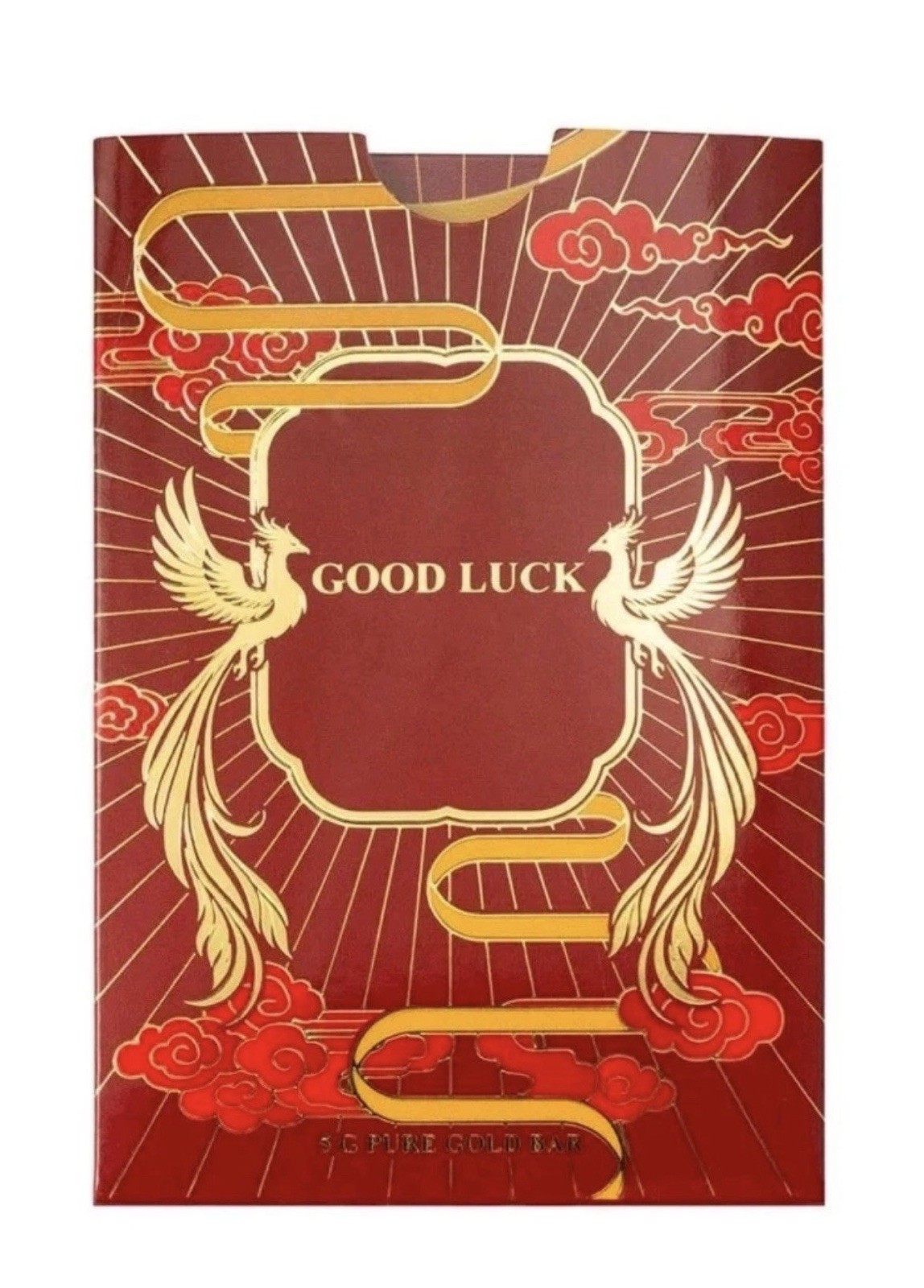 Pamp Suisse Good Luck Phoenix 5 Gram Gold Bar! Just Released!