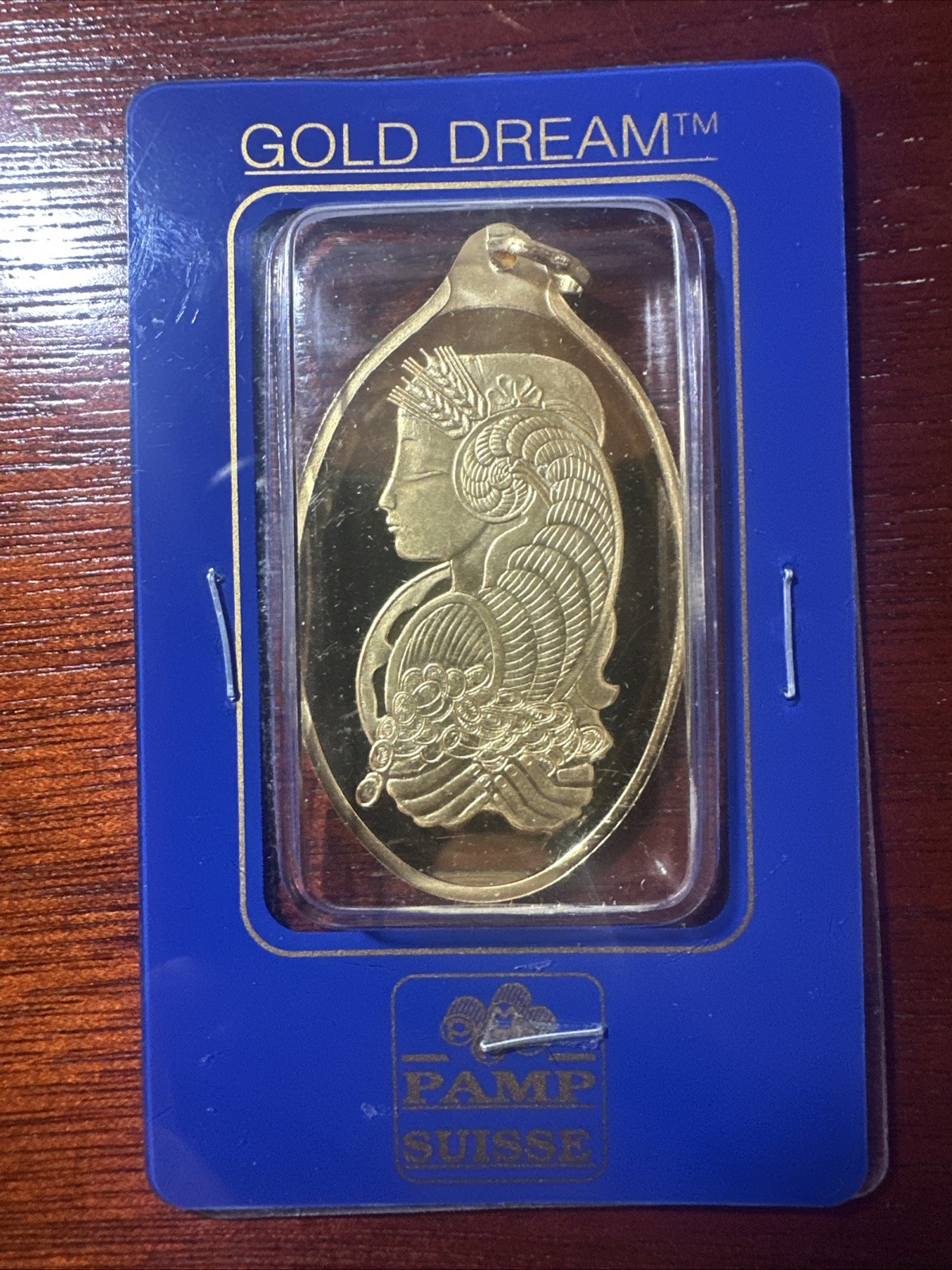 Vintage Gold DREAM Bar 1/2 Oz – Pamp Suisse – .9999 Fine #030901