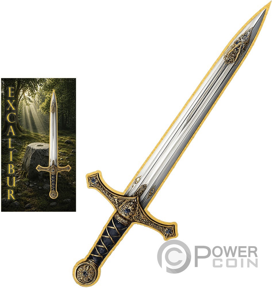 EXCALIBUR 1/1000 Oz Gold Medal 2026