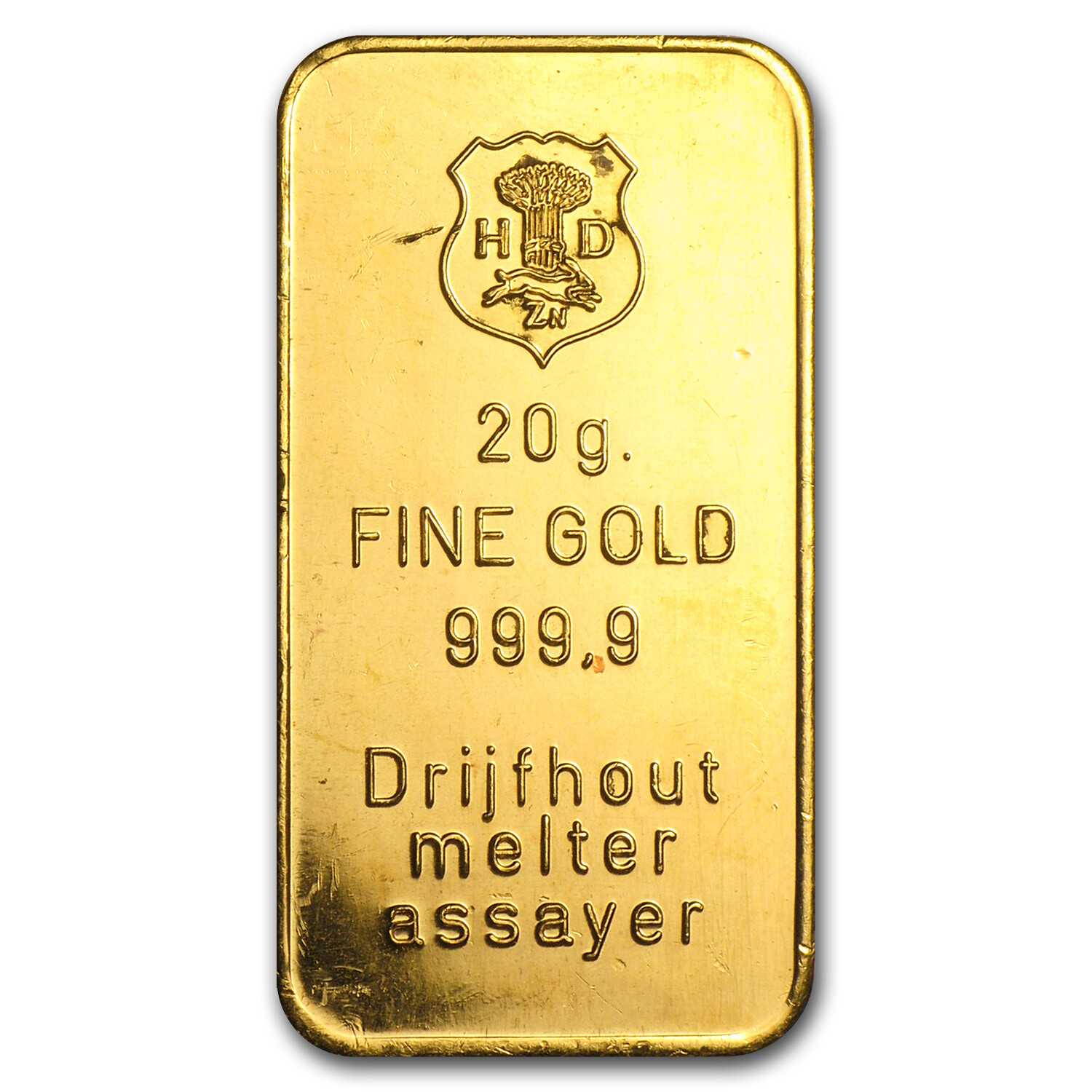 20 gram Gold Bar – Secondary Market