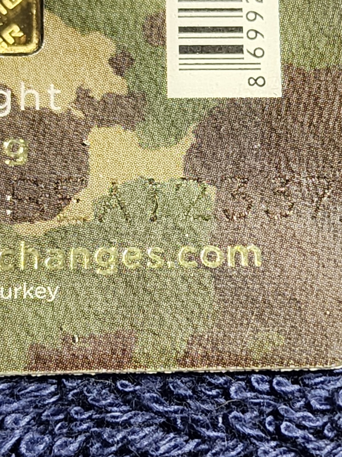 1/2 Gram .5 IGR Support Our Troops 999.9 Fine Gold Bar Factory Seal #BEA12337
