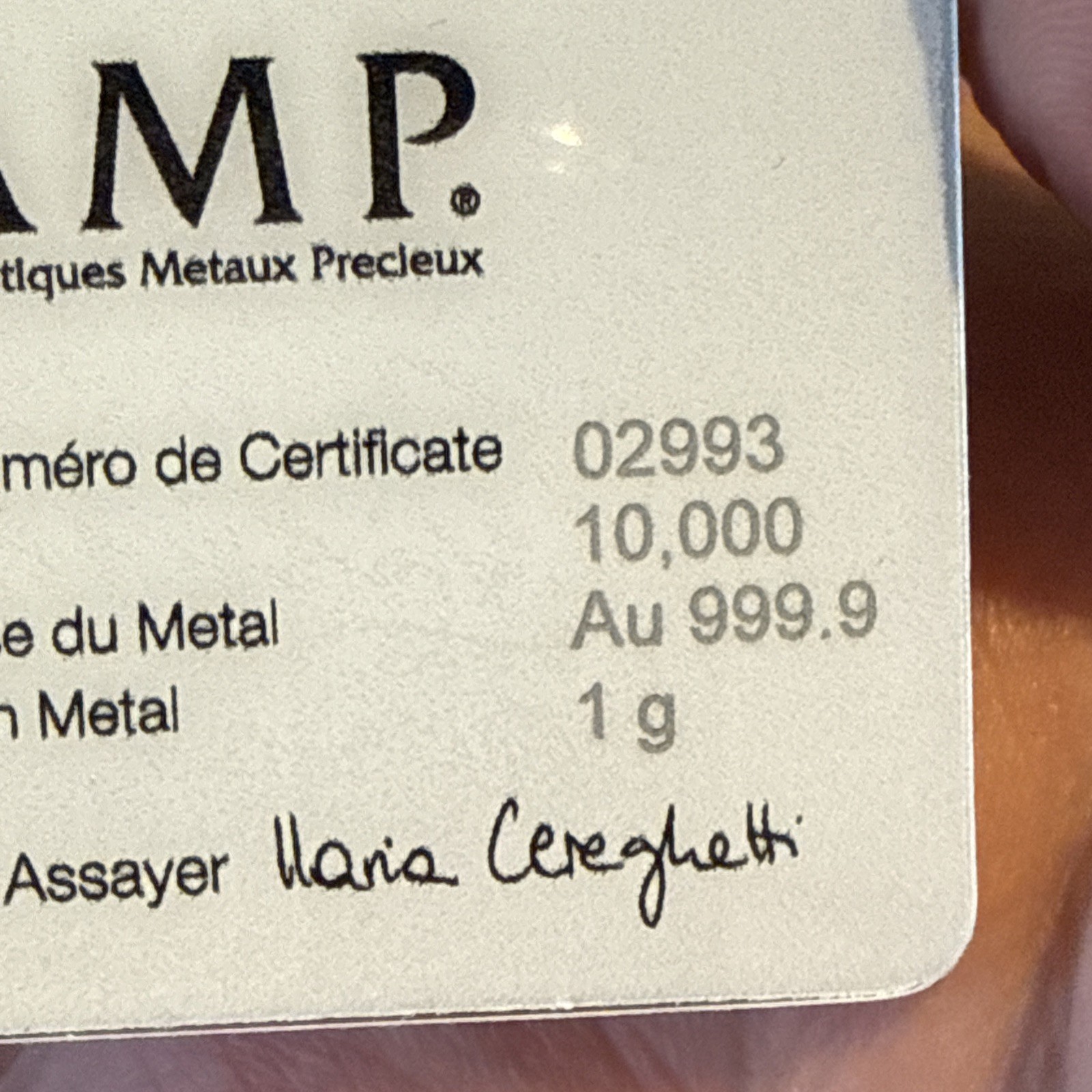 1 Gram Gold Bar PAMP Coca-Cola Valentine’s Love Bar .9999 Assay Actual Bar Pic!