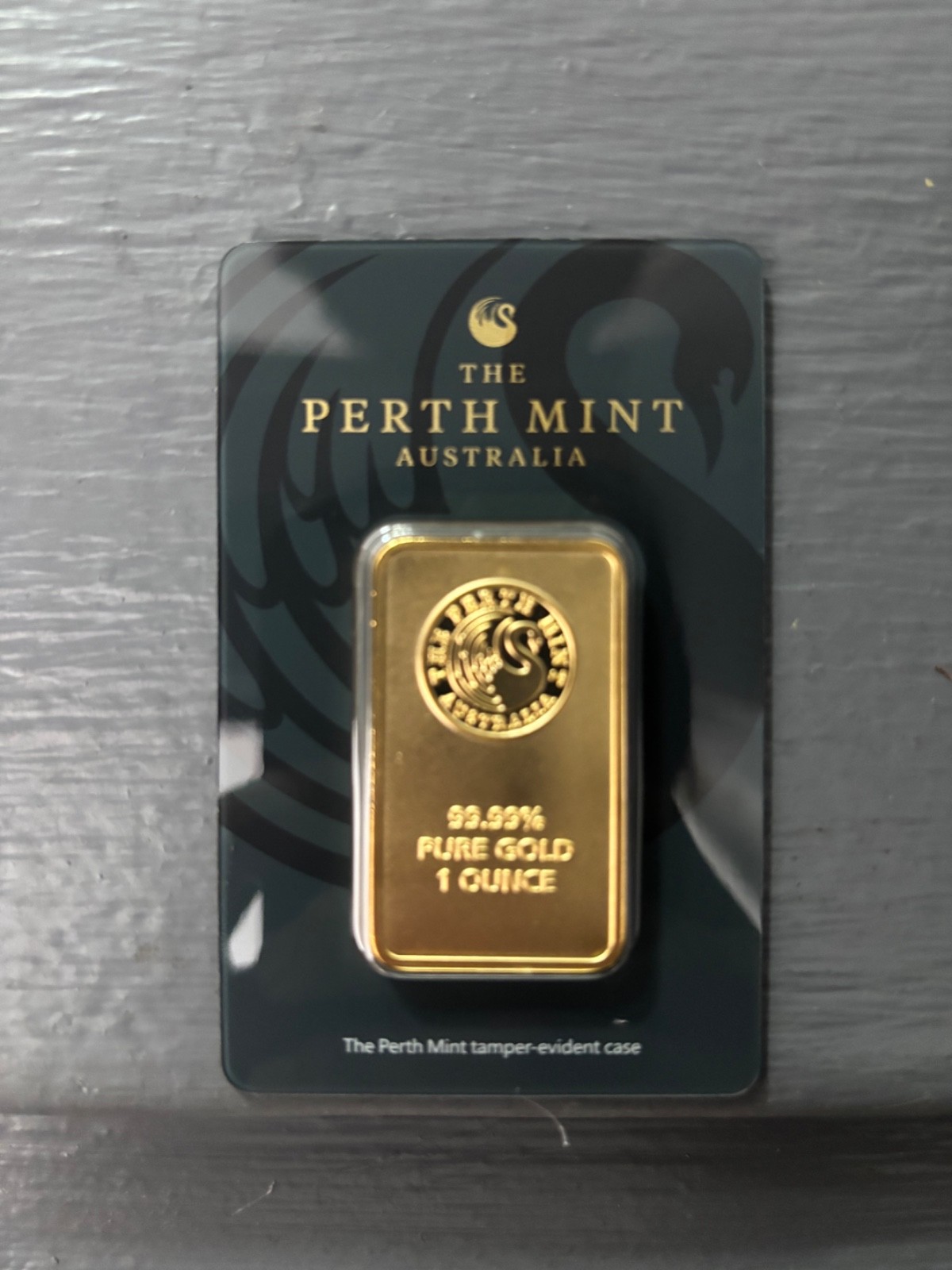 1 oz. Gold Bar – Perth Mint – 99.99 Fine in Assay