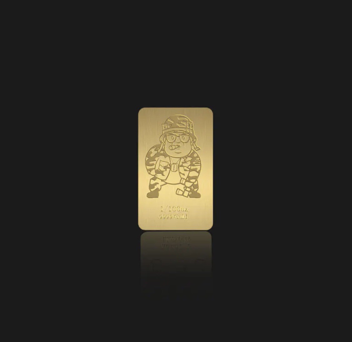 The CHIVE | MAY GOLDEN FARLEY GAME PIECE | 1/100th Oz Gold Bar | SOLD OUT