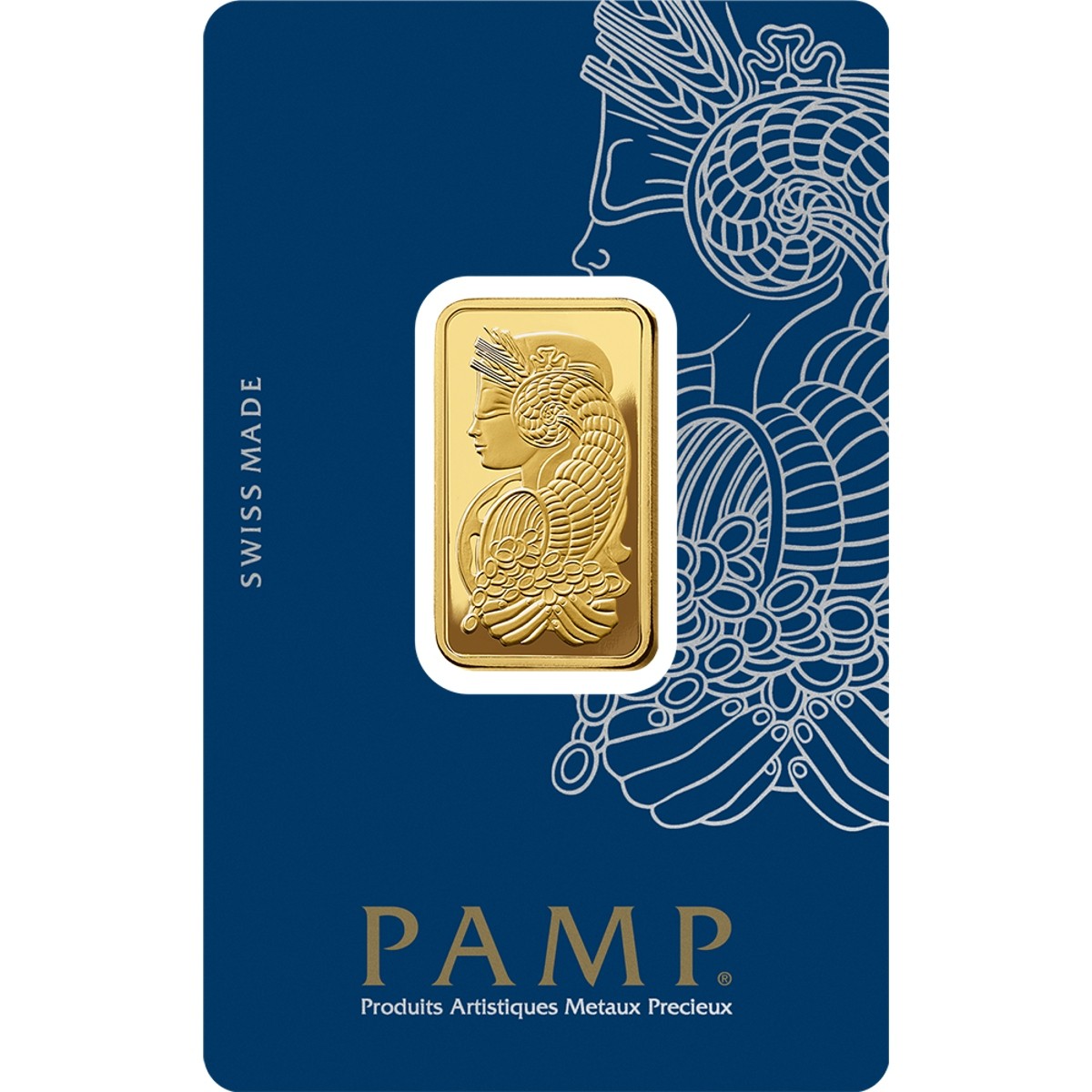 Pamp Suisse Lady Fortuna 1/2 oz Gold Bar – In Assay Card