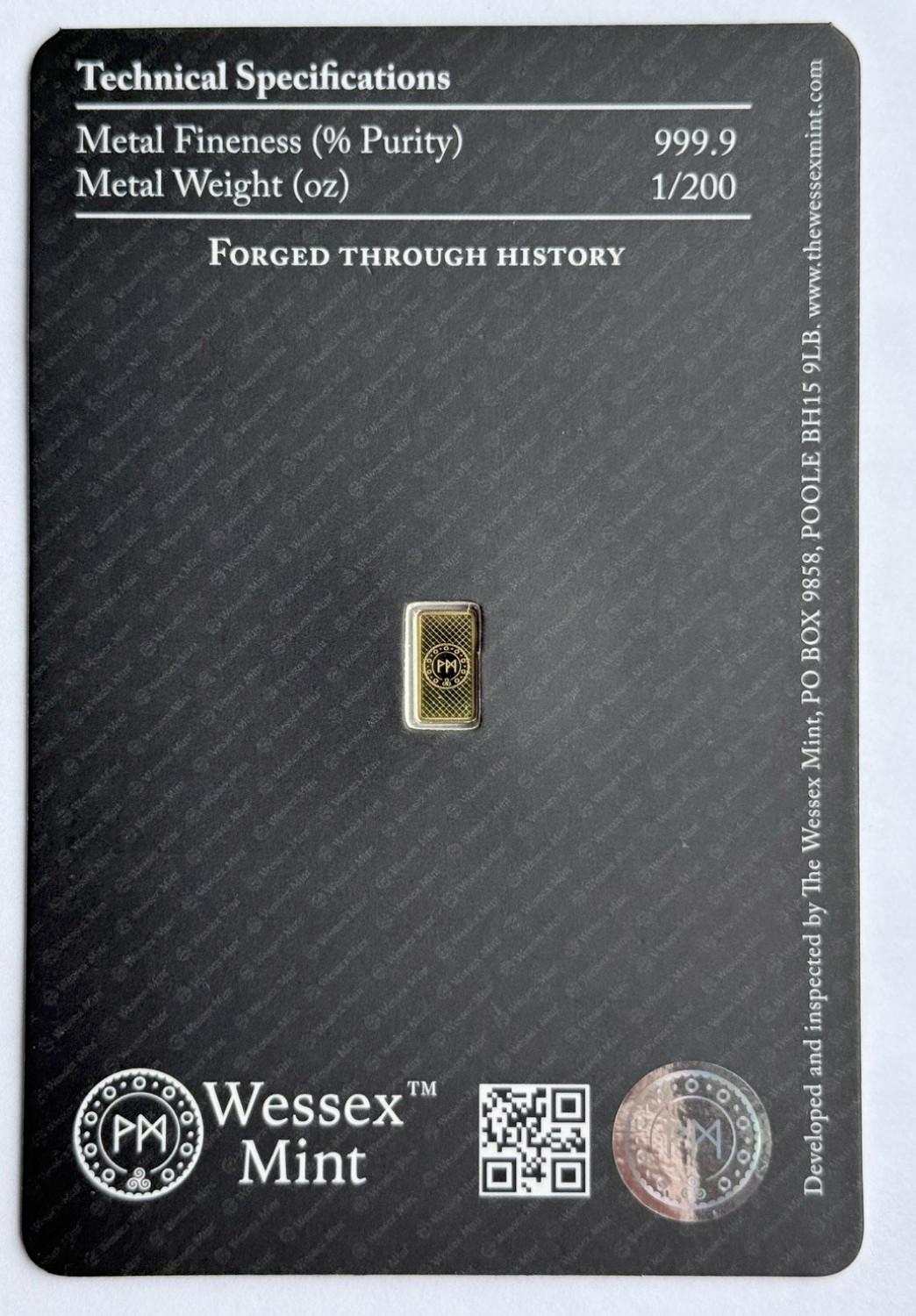 1 Gram 9999 Solid Gold Perth Mint Kangaroo Investor Ingot Bar Sealed Certified