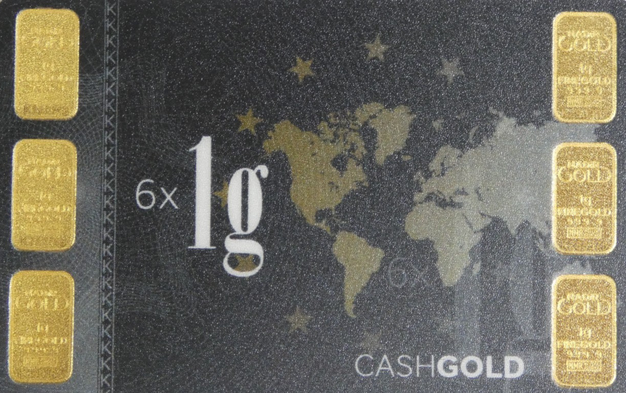 Karatbars International GmbH 6 Gram .9999 Fine Gold in Assay Card