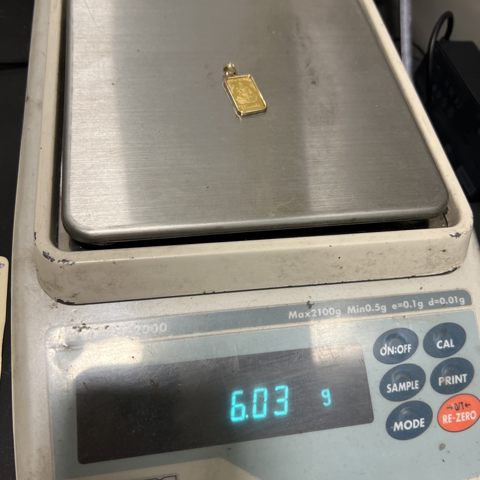 Pamp 5 G 24K Gold Bar Diwali Festival Of Lights & FREE WITH PURCHASE 14K BEZEL!