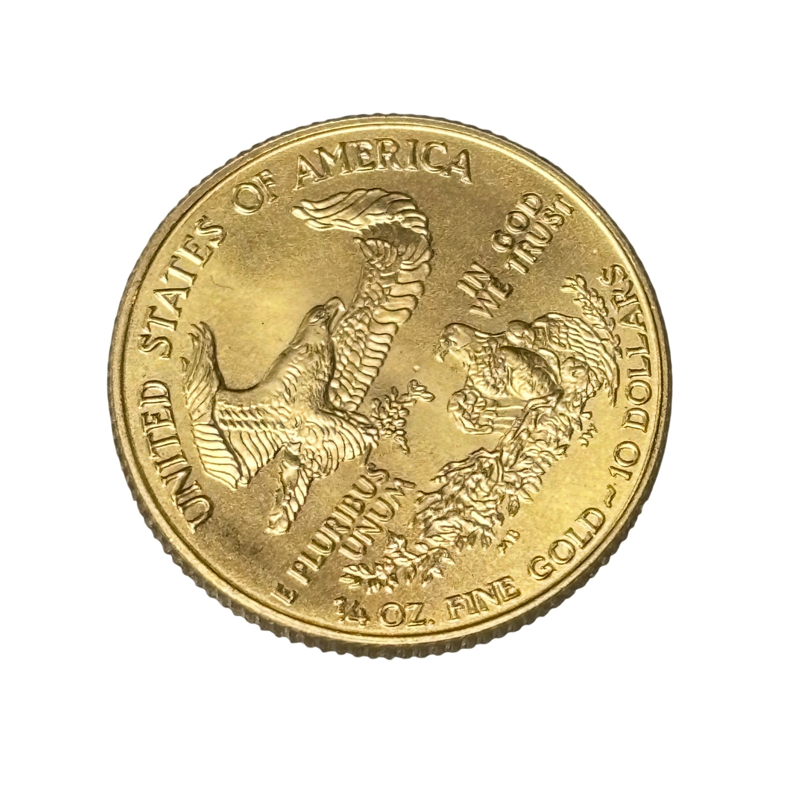 1999 1/4 Ounce Fine Gold 10 Dollars 22-Karat American Eagle Coin – 8021