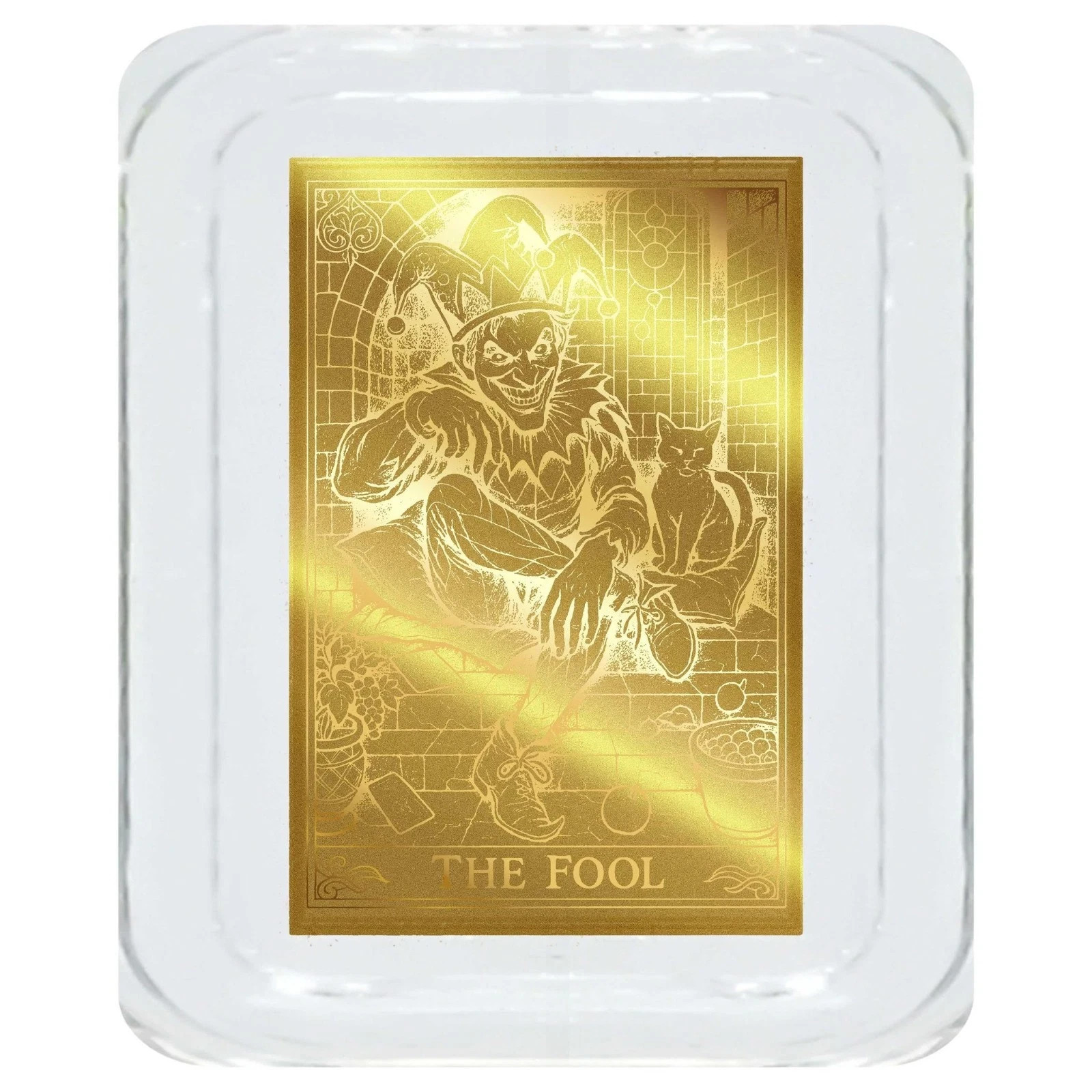 Liberia Tarot Card Series #1 The Fool 1/1000 oz Gold Bar (9,999 Mintage) INSTOCK