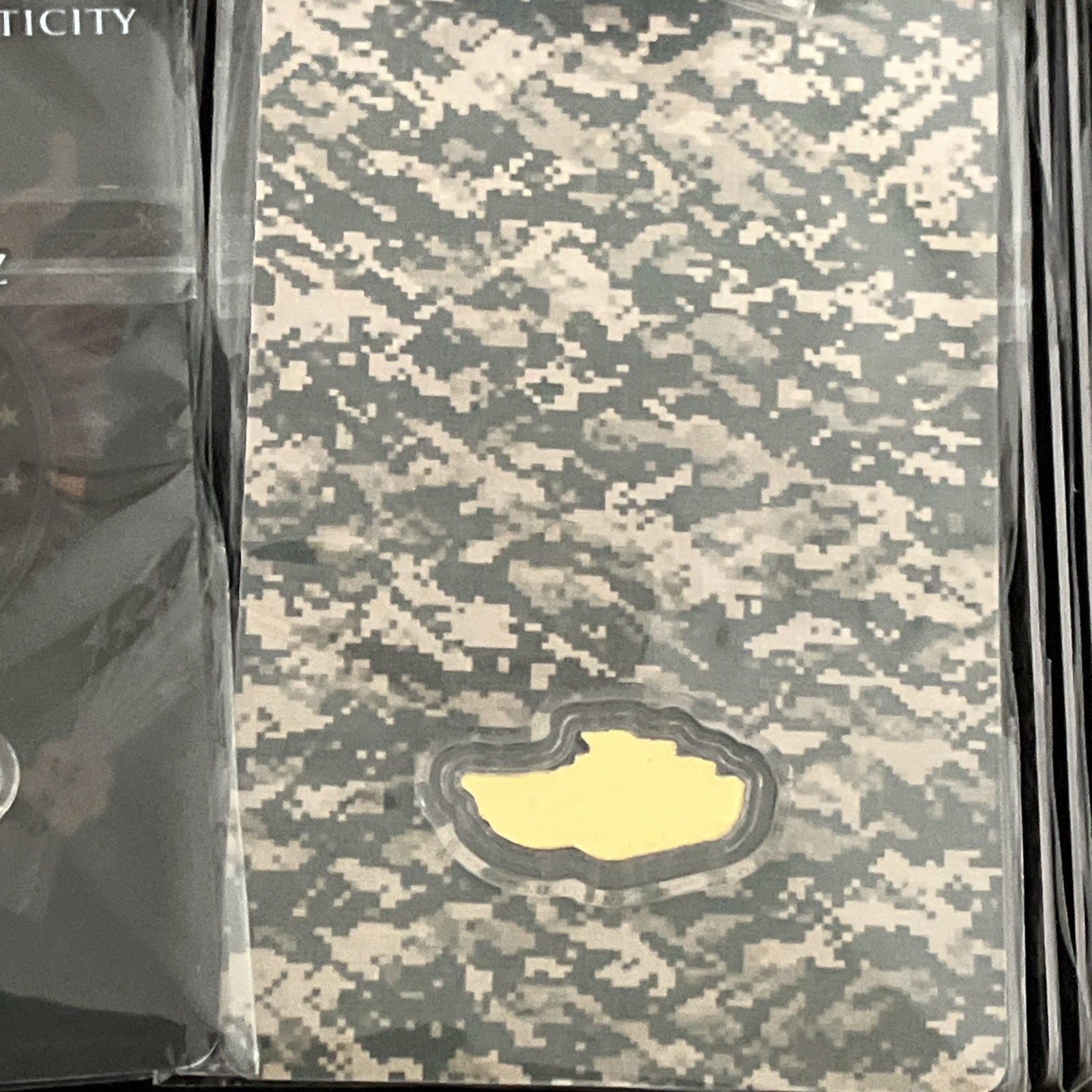 U.S. Army Tank Shaped 1/1000 oz Gold Coin in Card (9,999 Mintage)