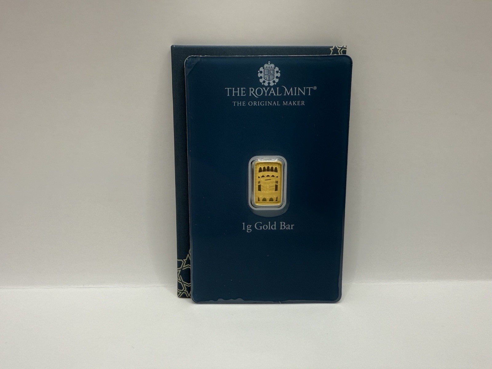 1g Kaaba Gold Bullion Bar 24k 999 Fine Gold Limited Edition