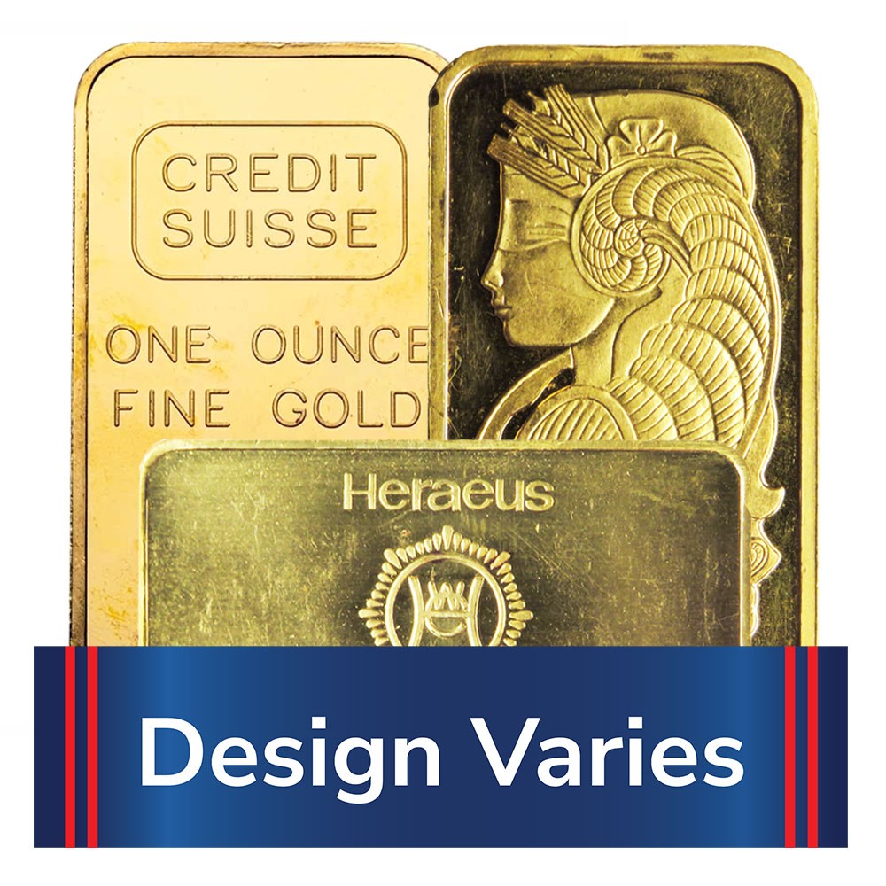 Random 1-oz Gold Bar Impaired