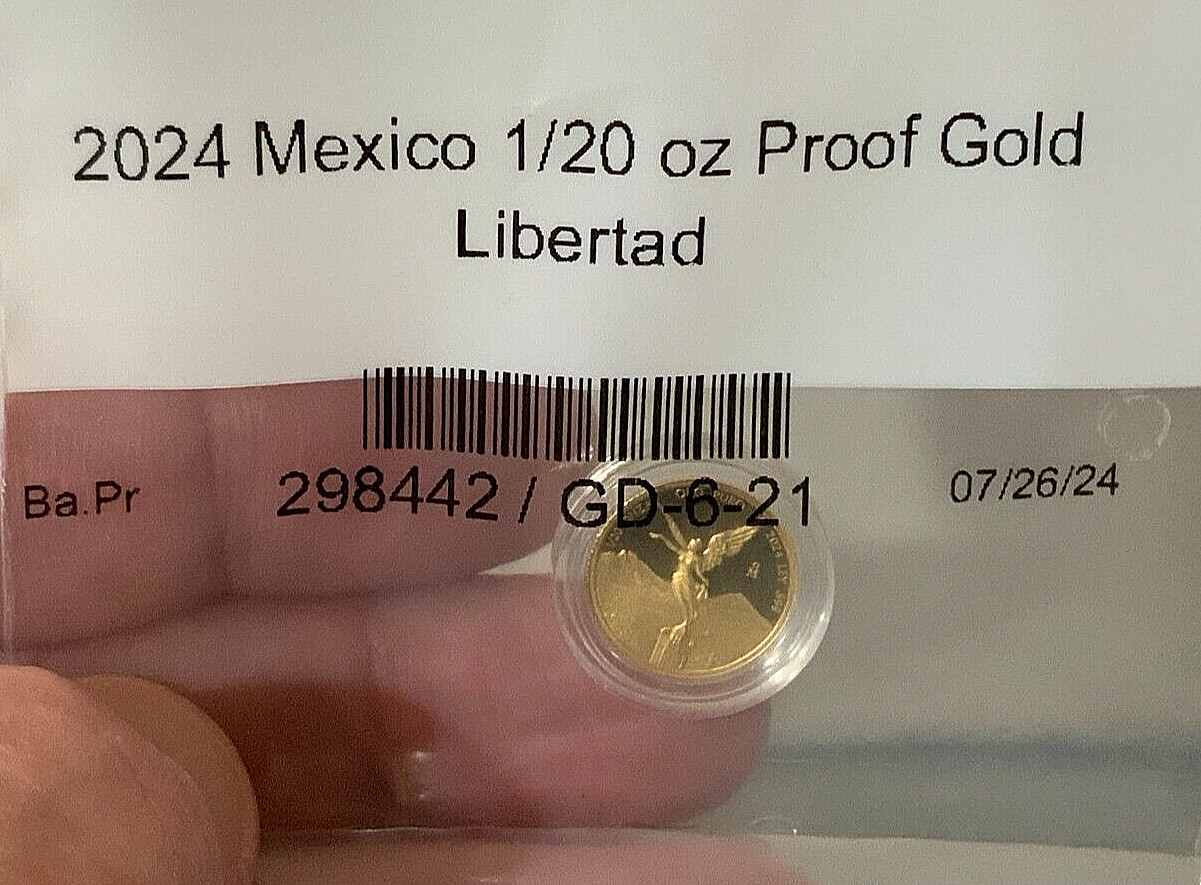Gold (Proof) Libertad Eagle Keychain