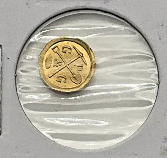 1/2 GRAM GOLD .999 PG & G