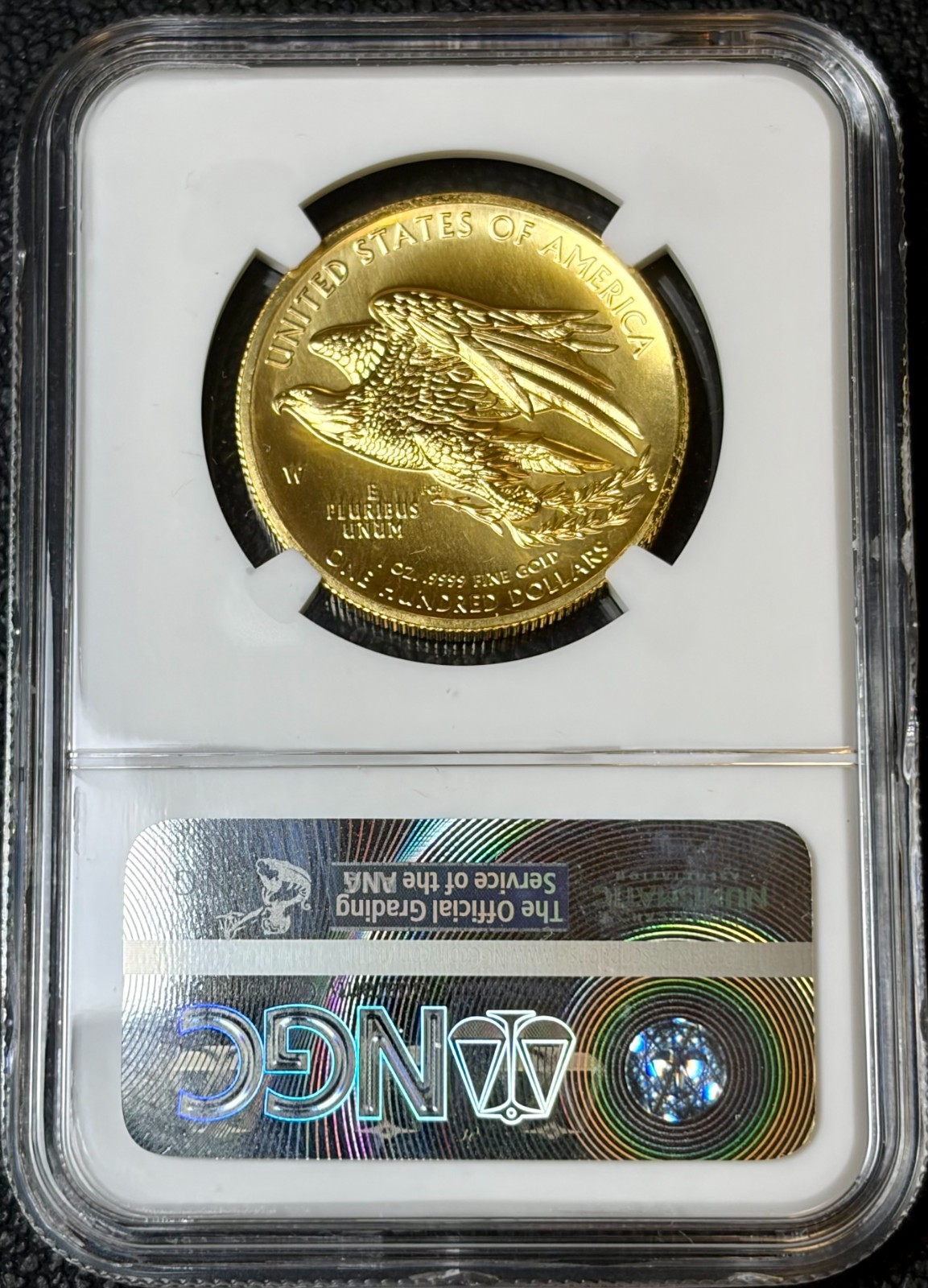 2015-W NGC MS70 Gold $100 American Liberty High Relief .9999 Fine
