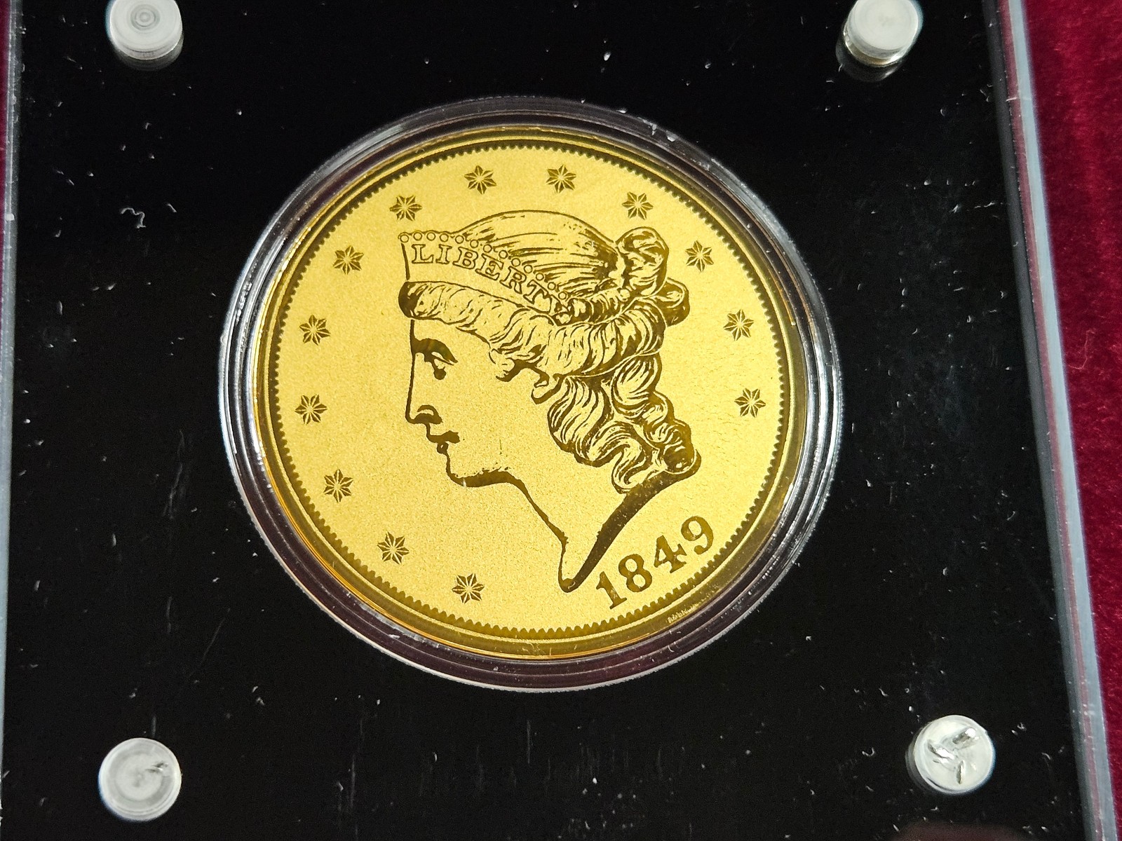 🌟 2022 American Mint LIBERTY HEAD DOUBLE Eagle 1/200 oz .999 Gold Proof Round