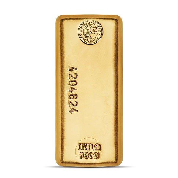 Perth Gold Bar – 1 Kilo (32.151 troy oz), .9999 Pure- AVAILABLE to ship !