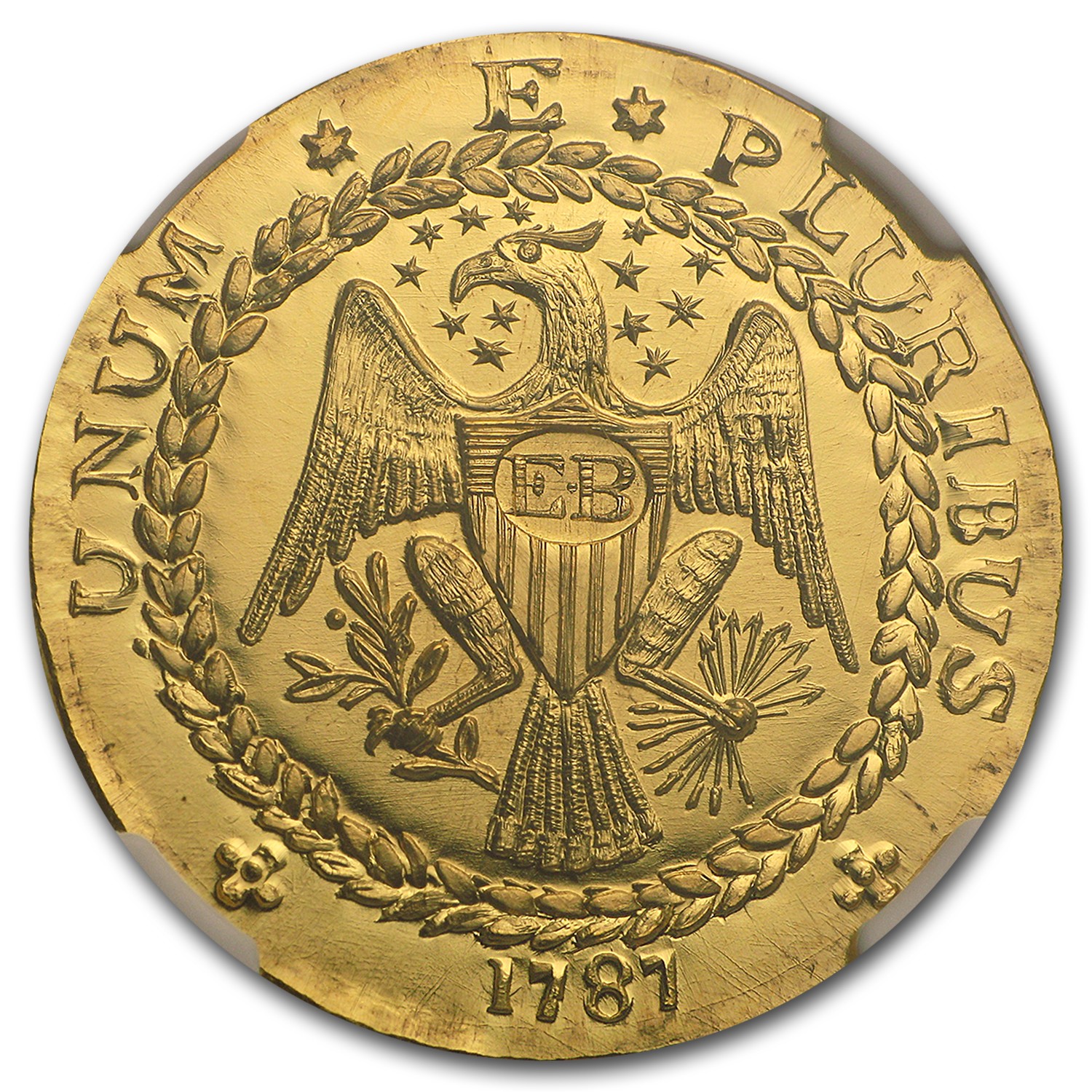 1787-2014 “EB” Brasher Doubloon Commemorative (NGC, .9999 Fine)