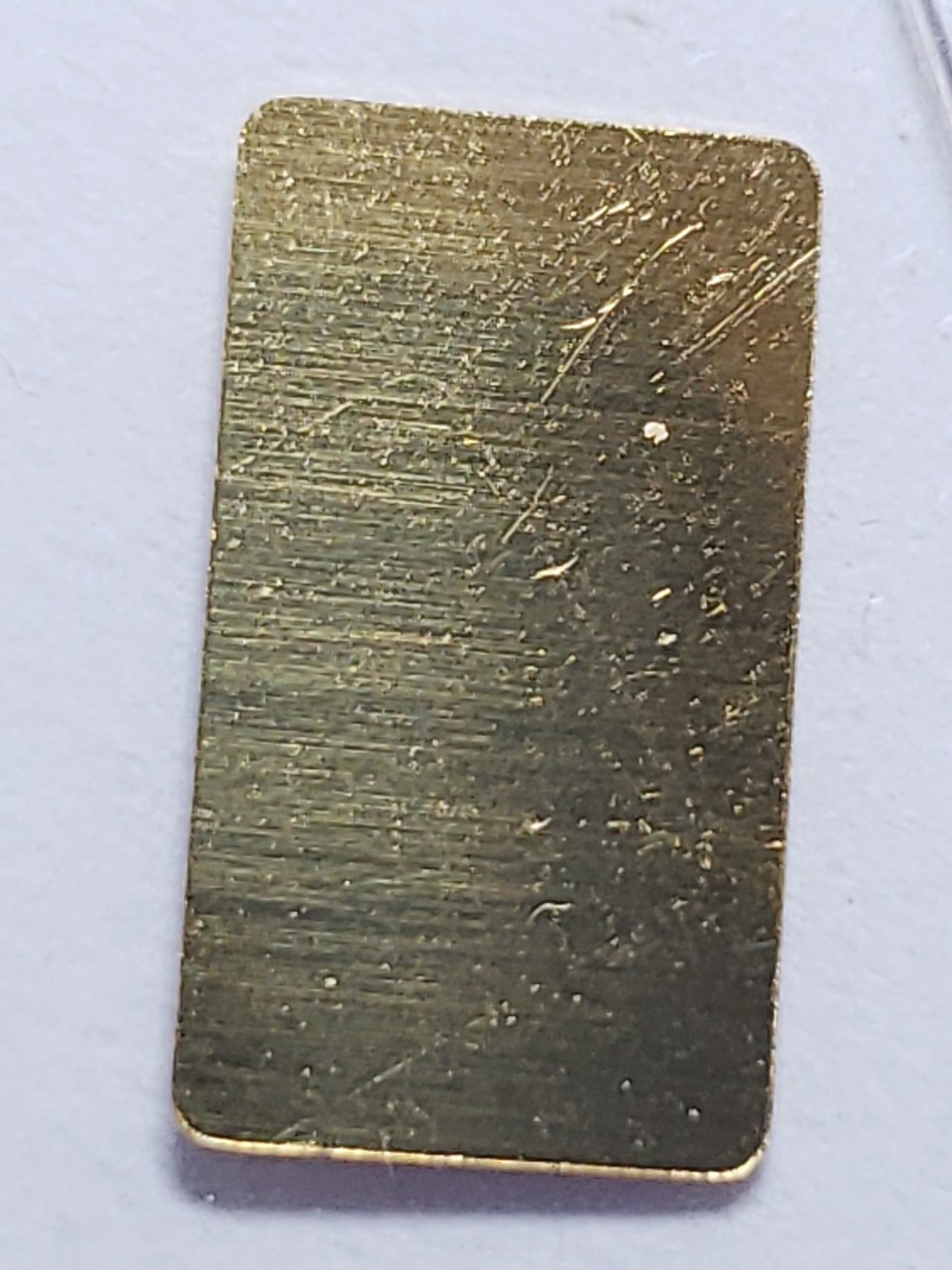1/100th oz Gold Investment Bar. Statue Of Liberty