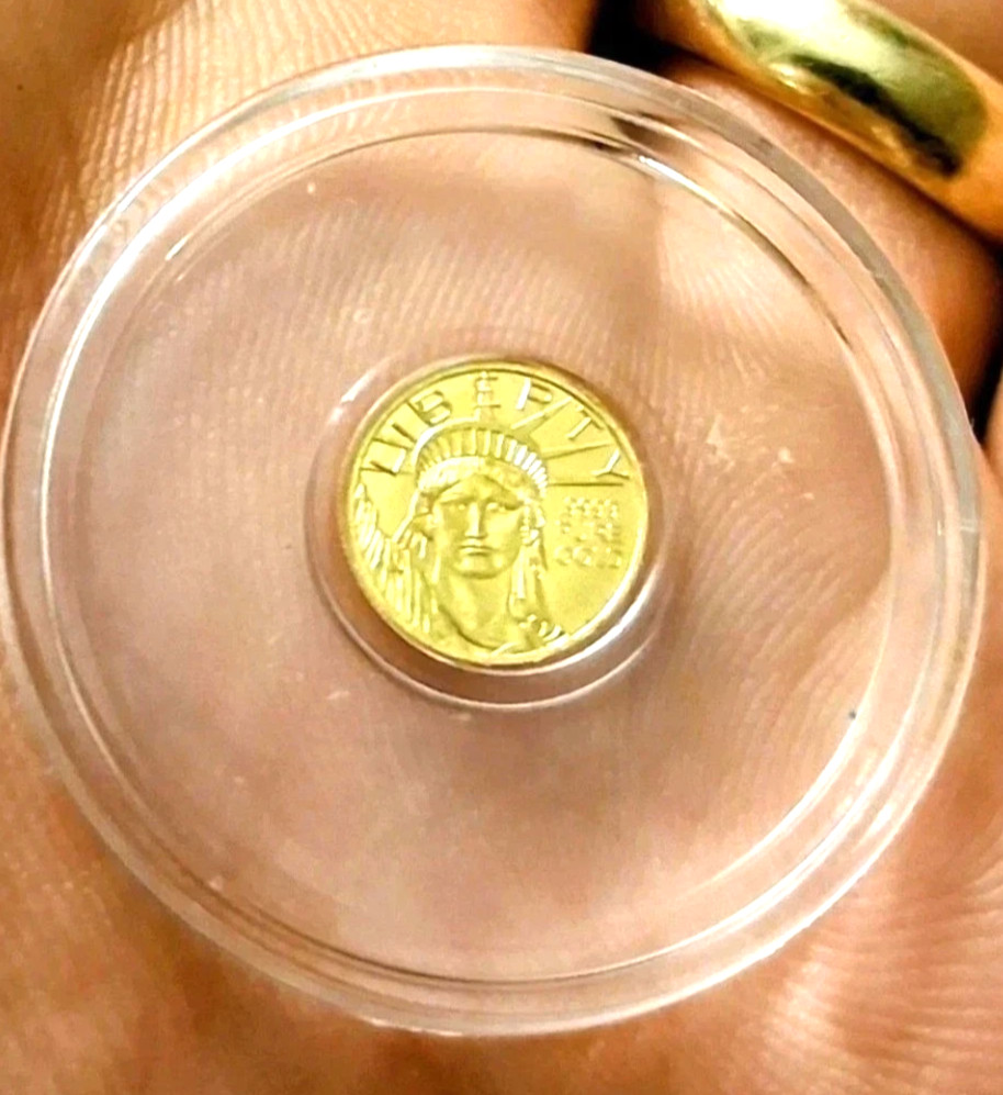 2x – 24k Pure Gold American Liberty Eagle Coin .9999 Fine Gold Rounds