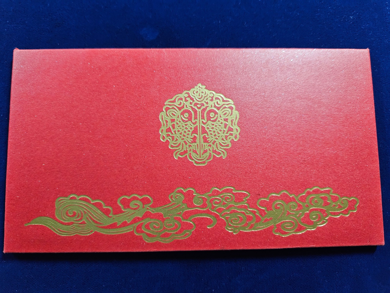 🌟 TOMEI 2 g .9999 GOLD Bar Note w/Chinese New Year Envelope