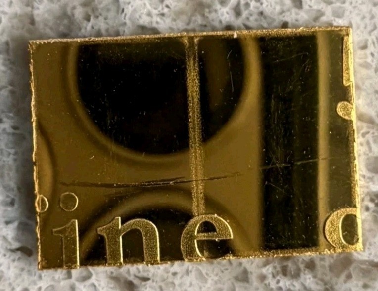 Valcambi Suisse 1 Gram Gold (Lot Of 2) .9999 Fine Gold! Golden!!