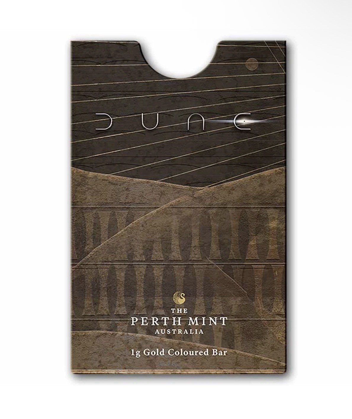2026 Dune The Perth Mint 1 Gram 9999 Colorized Gold Bar In Mint Assay 3000 Made