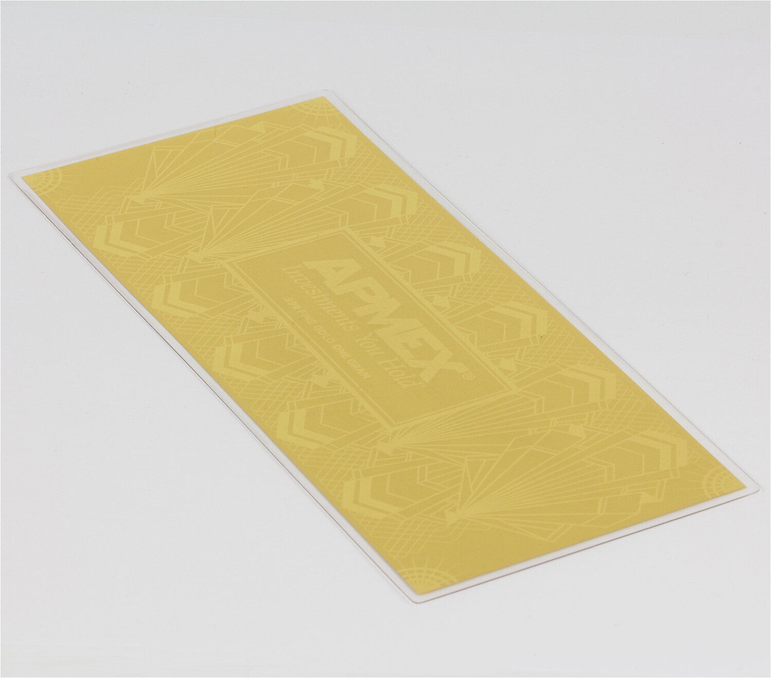 2022 APMEX Limited Edition Happy Holidays 1 gram .999 Fine Gold Foil Note