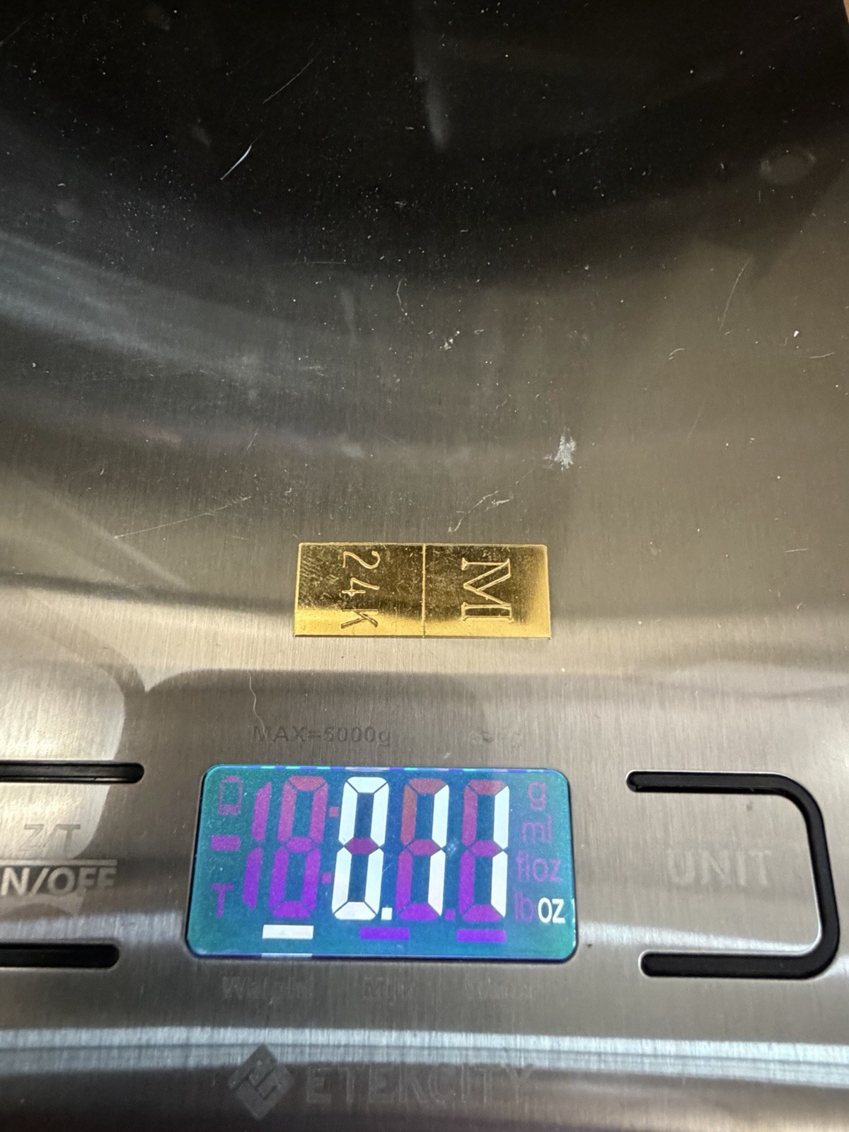 3.1 Gram 24K Gold Bars – 1/10th Ounce .999 Fine Gold Bullion