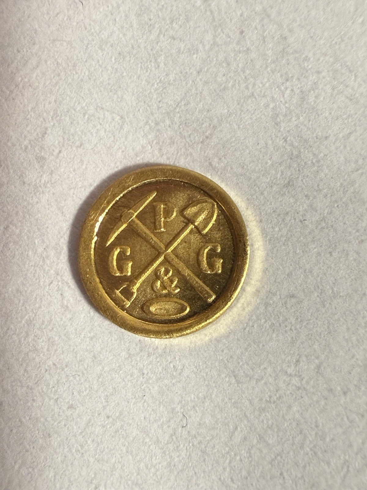 Gold 9999 Pure 1/2 Gram Refined By PG&G