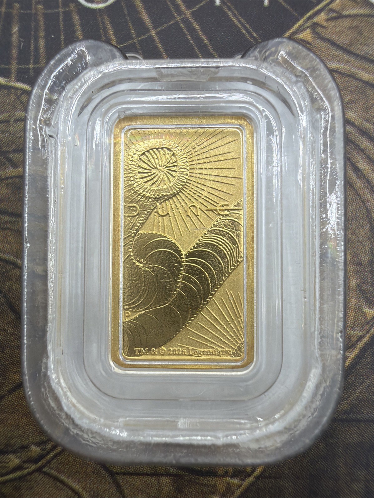 2026 Perth Mint Dune 1g 9999 Gold Bar Limited Mintage w/ Original Packaging