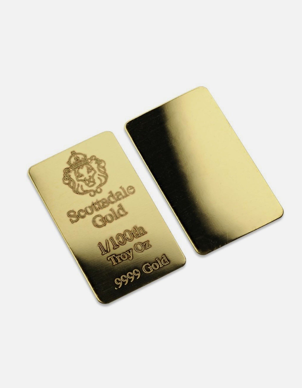 1/100 oz .9999 Gold Bar by Scottsdale Mint – Fractional Gold Bullion #A504