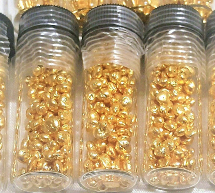 1 Gram Gold Grain – 999 Fine Bullion – Pure 24ct Gold Nuggets Scrap Or Repair