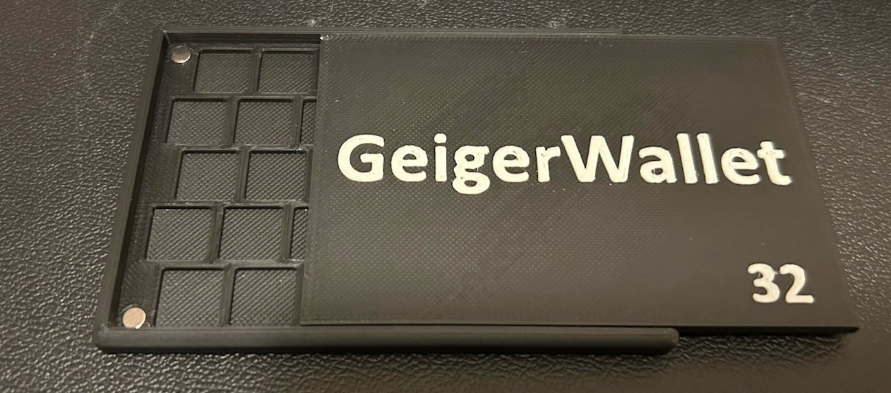 Geiger Gold Platinum Silver GeigerWallet, Holds 32 1 Gram Geiger Bars