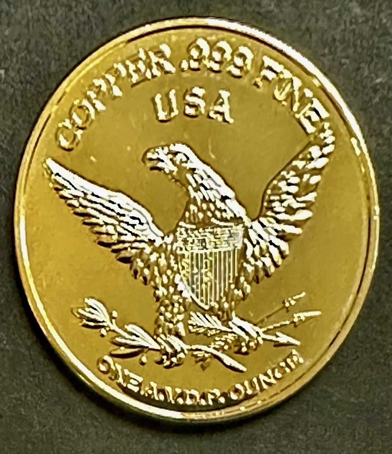 1 oz PureCopper Round. Walking Liberty American Eagle 🦅