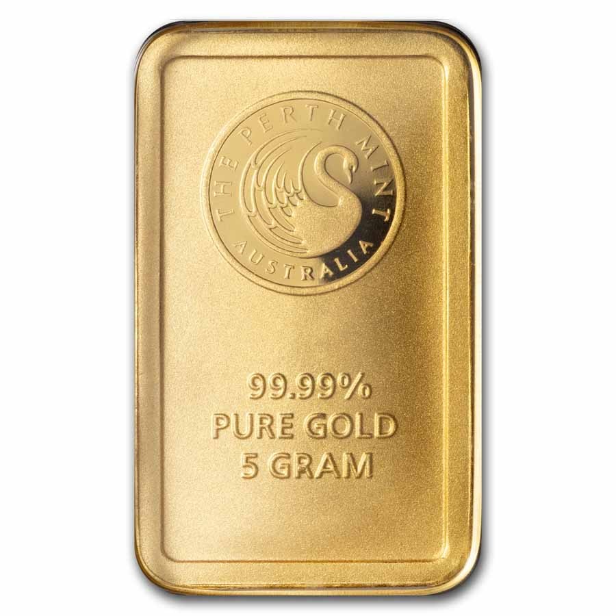 5 gram Gold Bar – The Perth Mint (In Assay)